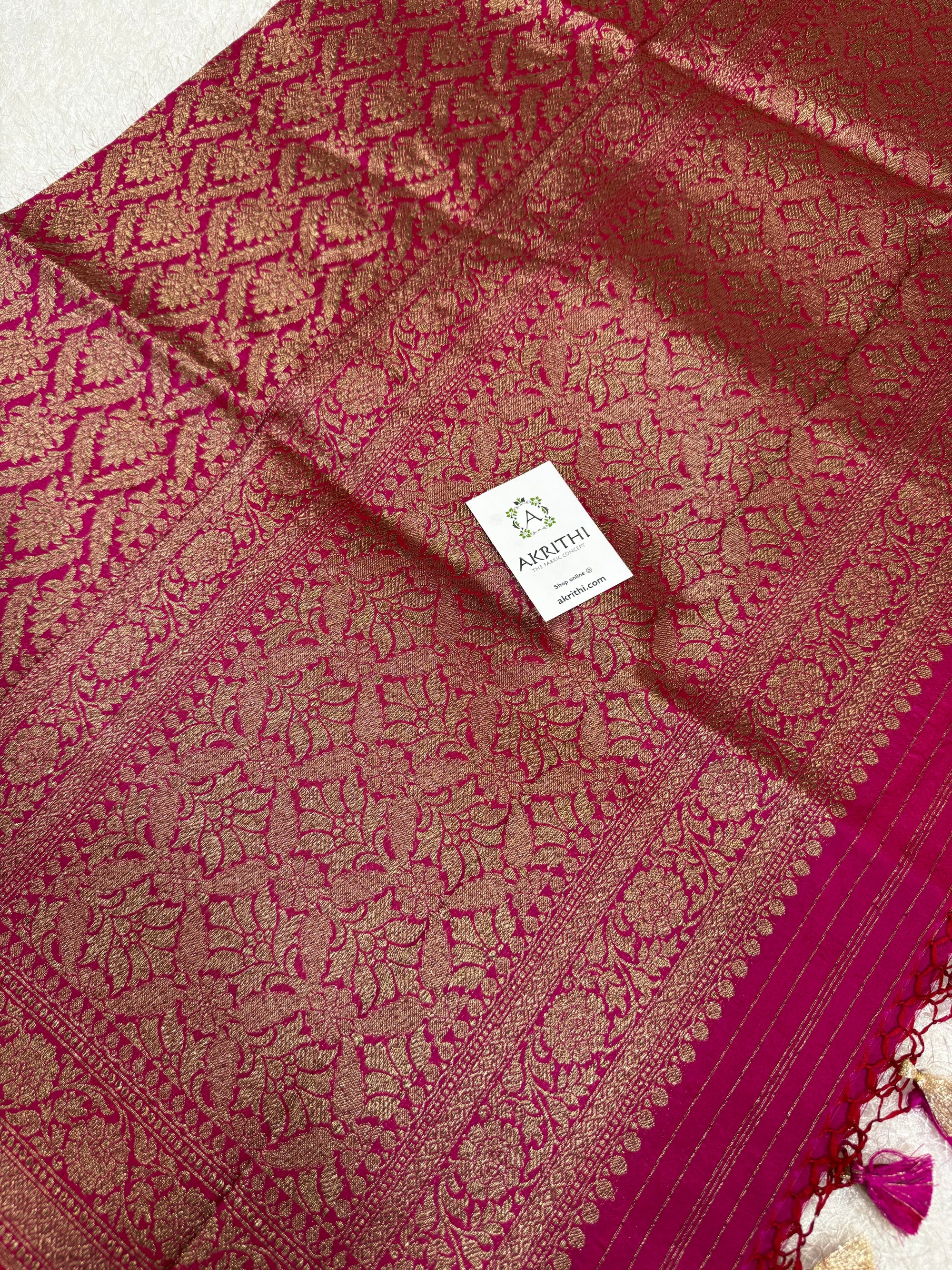Pure silk banarasi dupatta