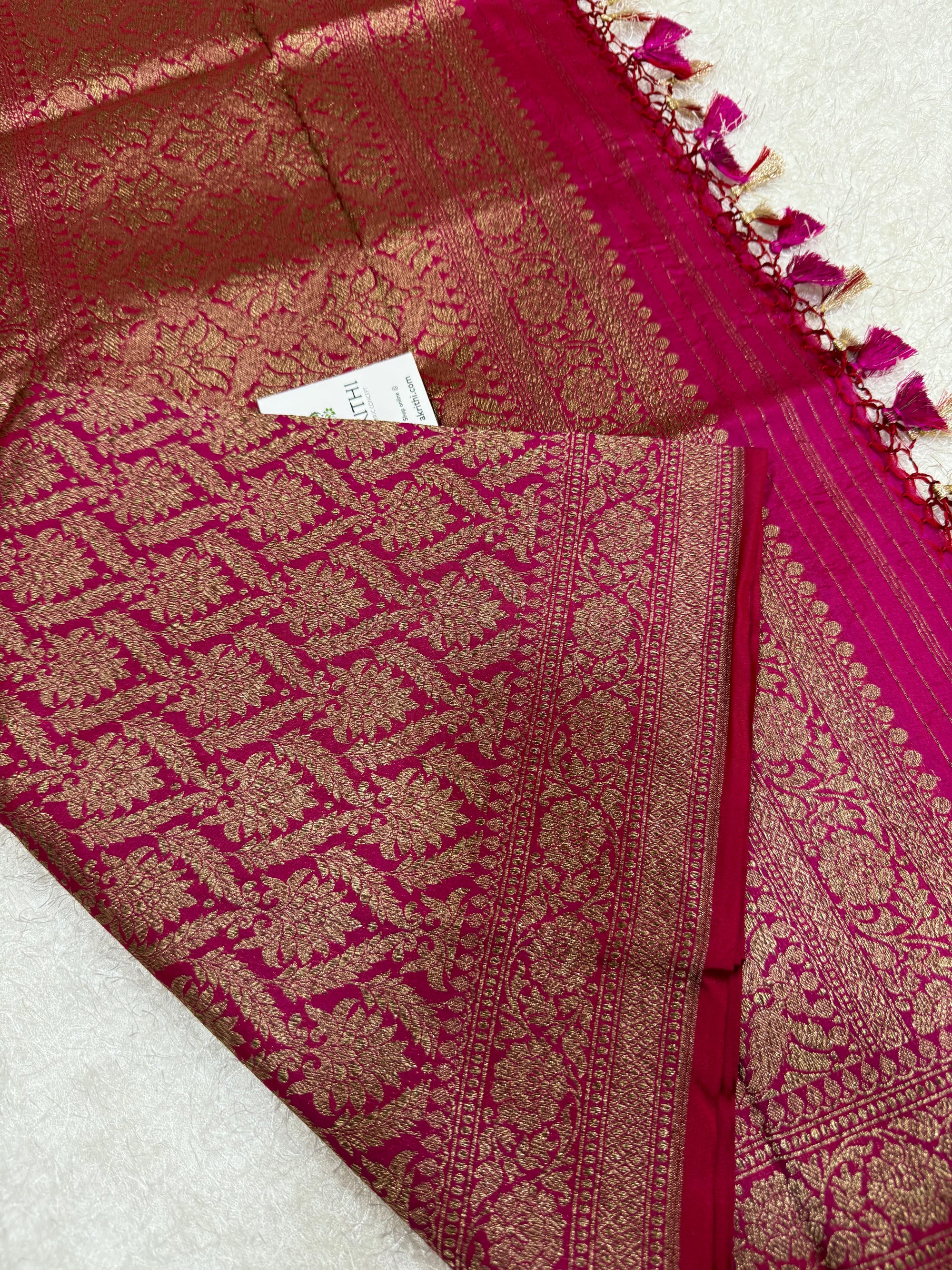 Pure silk banarasi dupatta