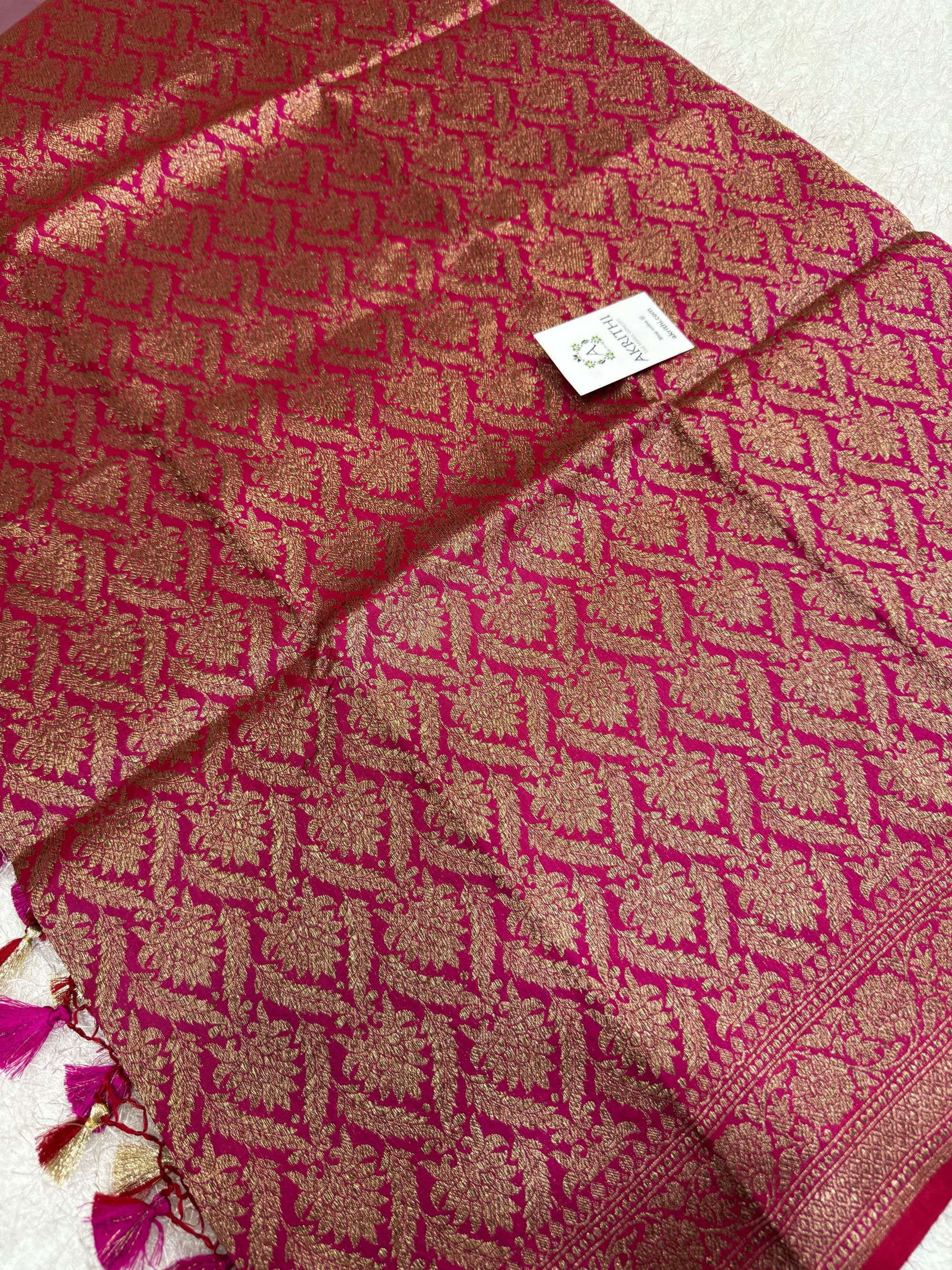 Pure silk banarasi dupatta