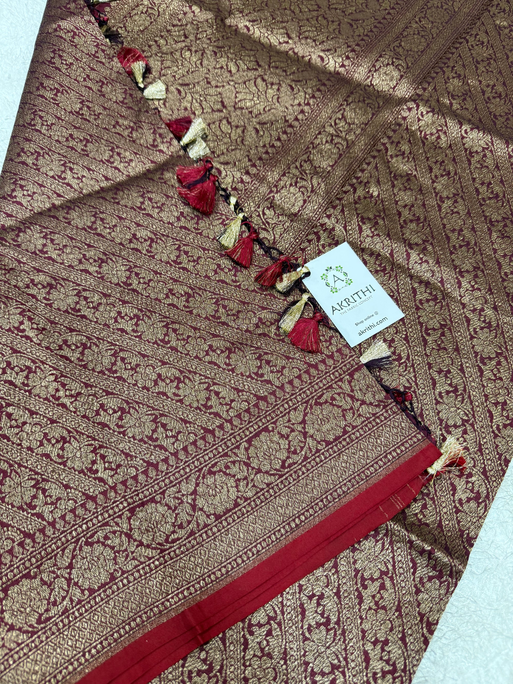 Pure silk banarasi dupatta