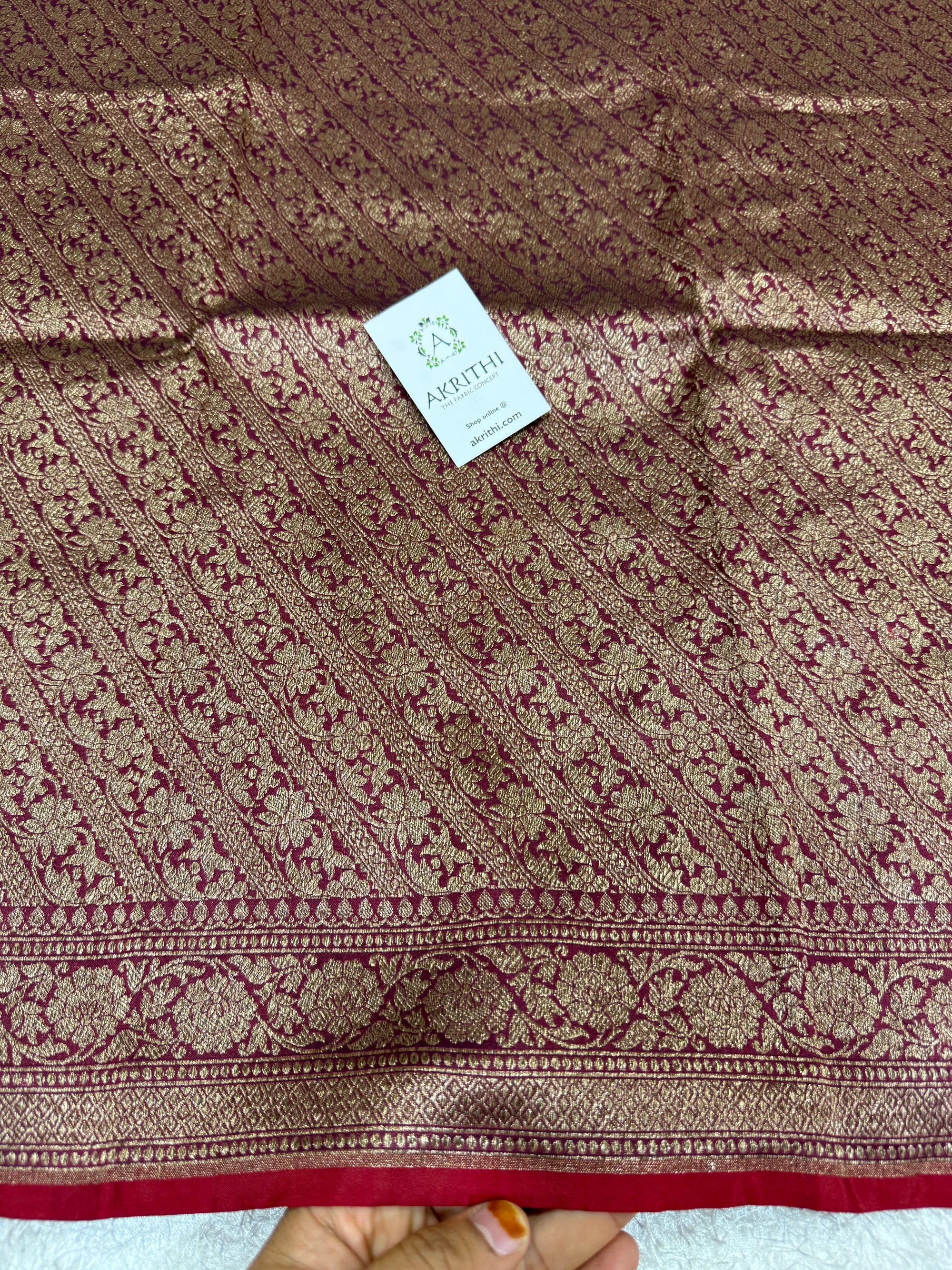 Pure silk banarasi dupatta