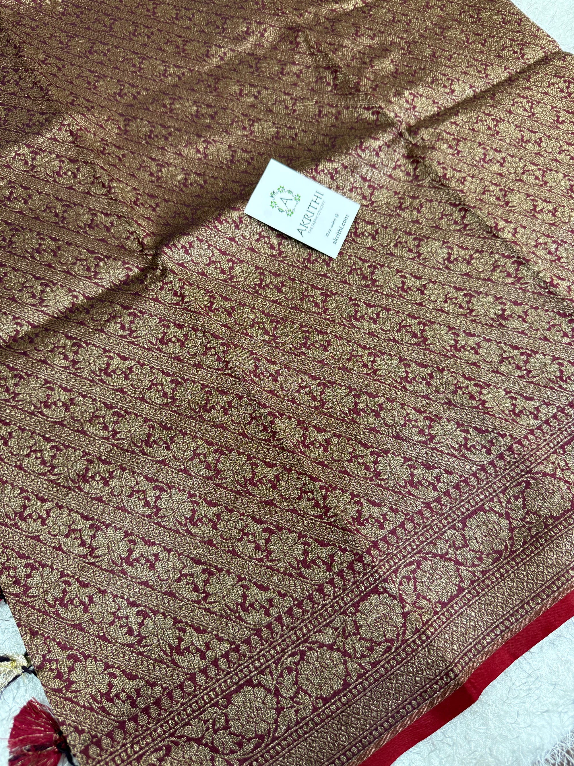 Pure silk banarasi dupatta