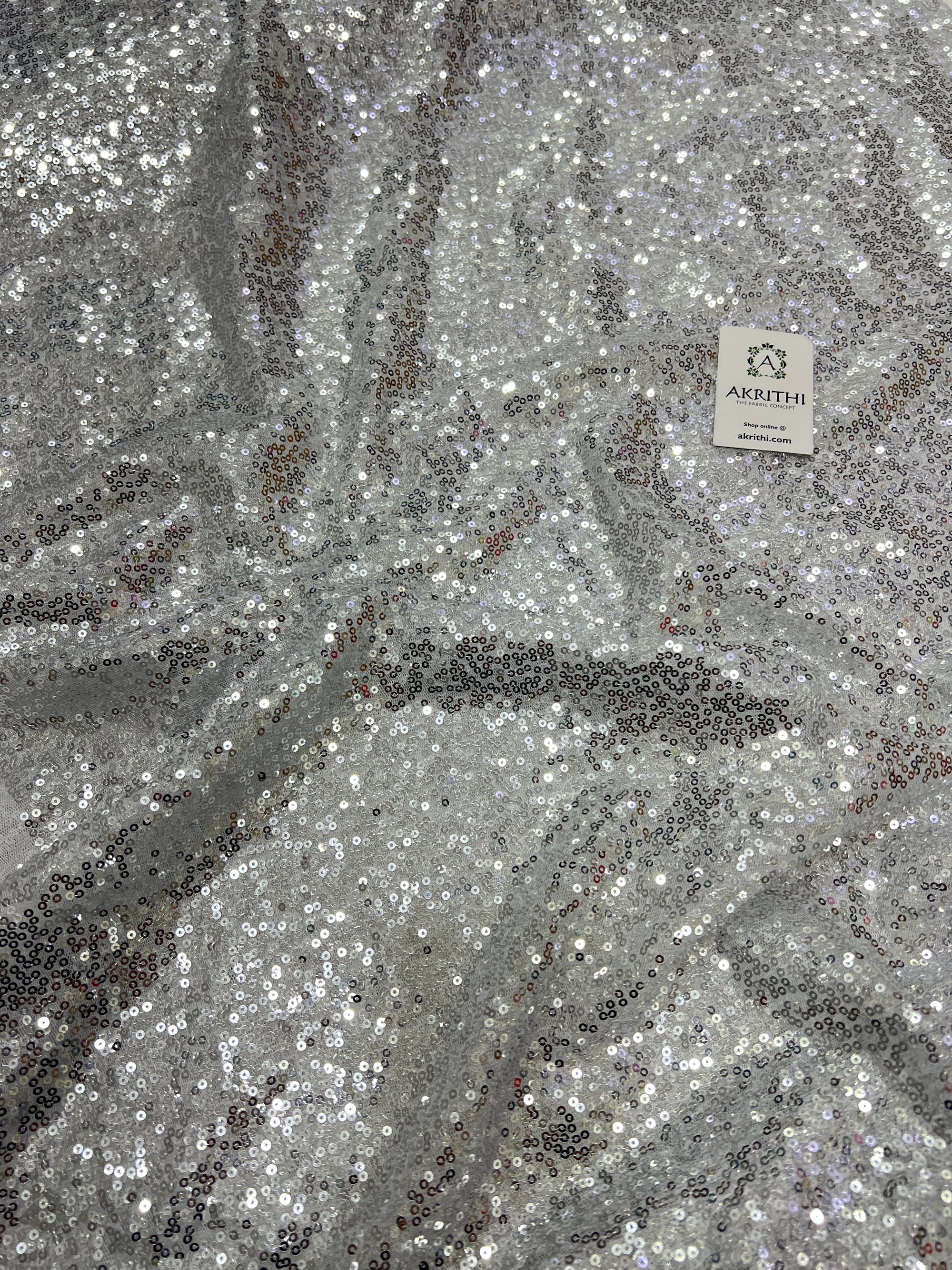 Imported Embroidered net fabric