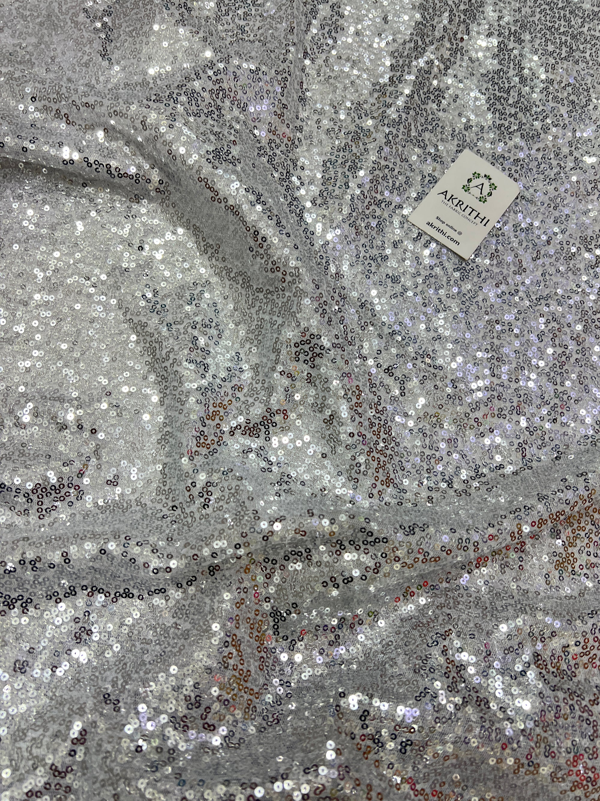 Imported Embroidered net fabric