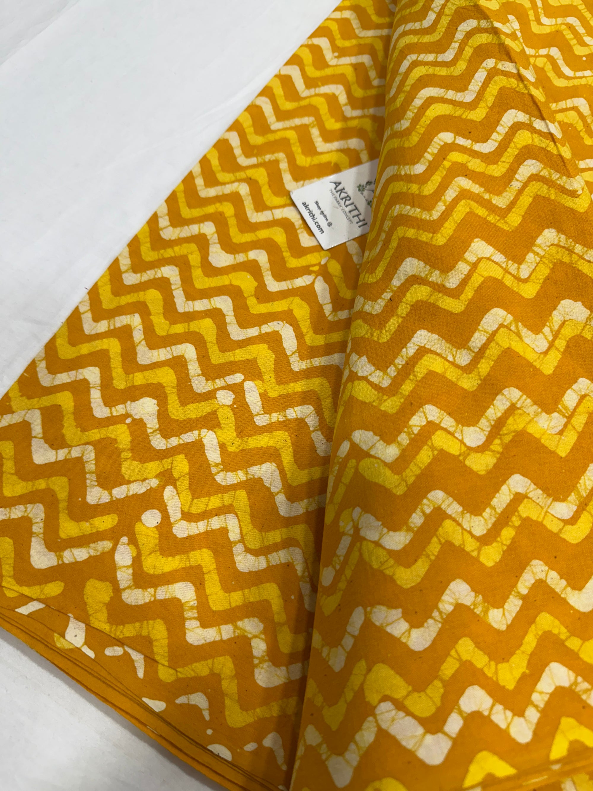 Batik printed pure cotton fabric