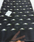 EMBROIDERED ORGANZA FABRIC