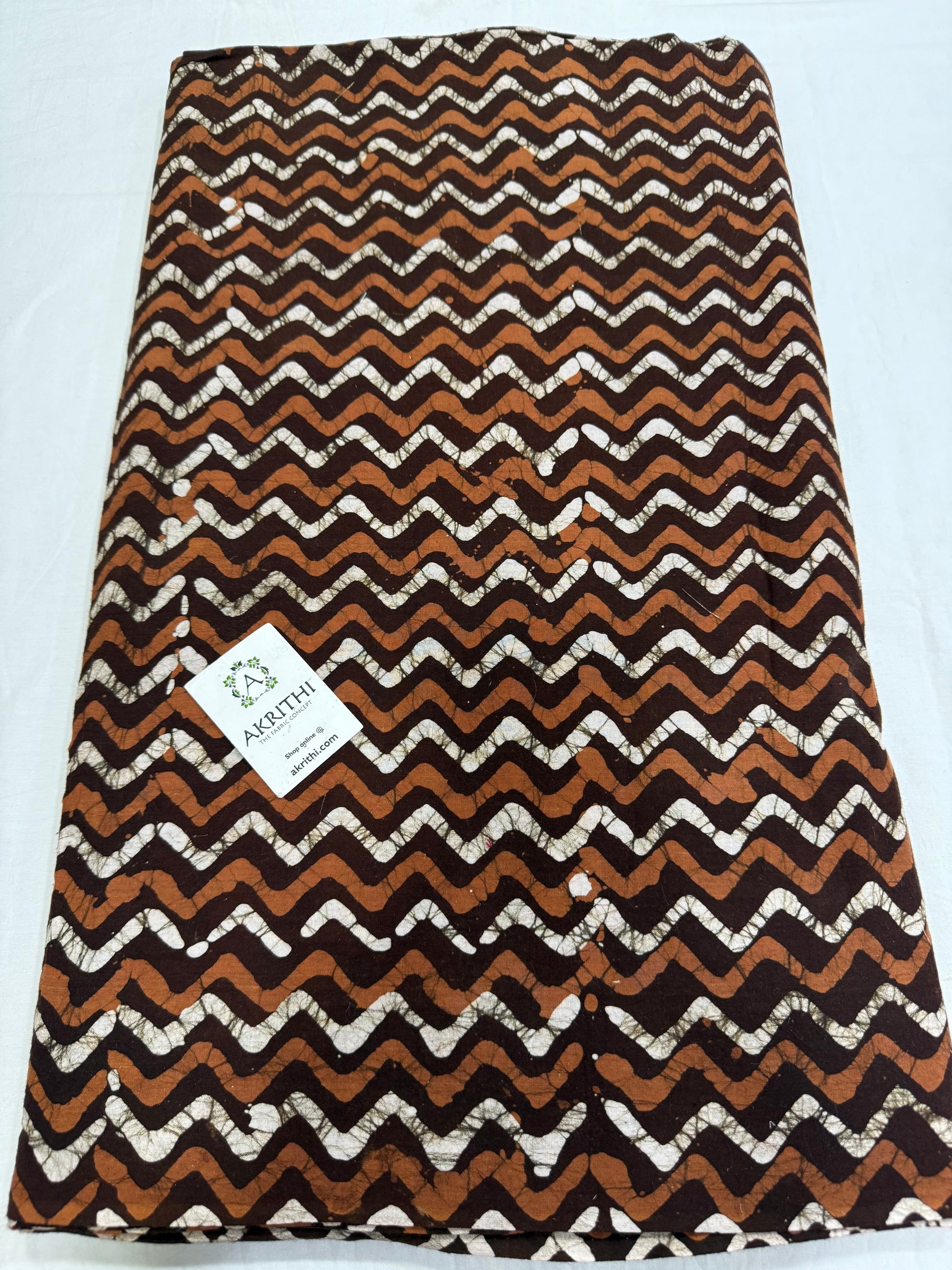 Batik printed pure cotton fabric