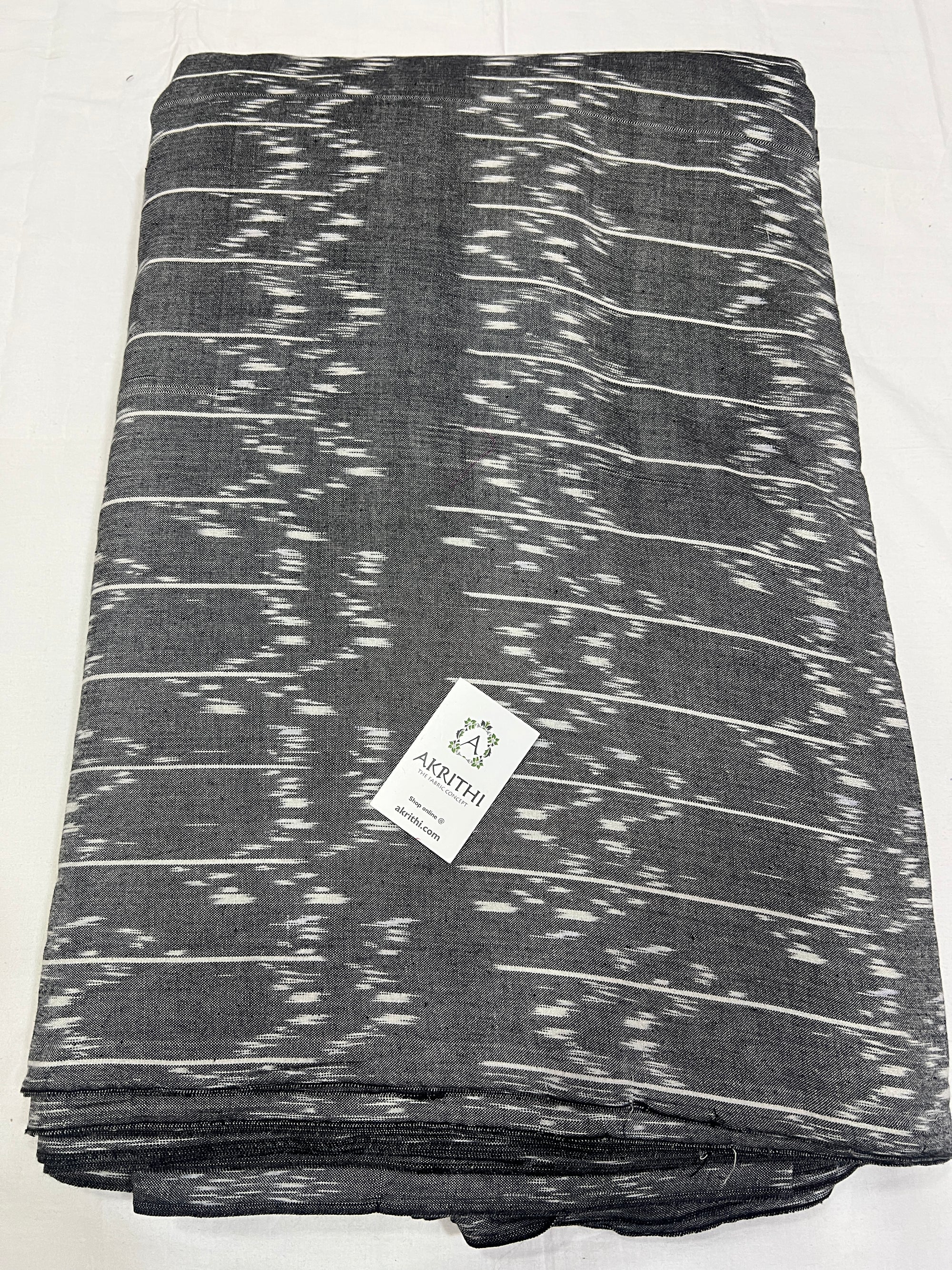 Handloom Ikat pure cotton fabric