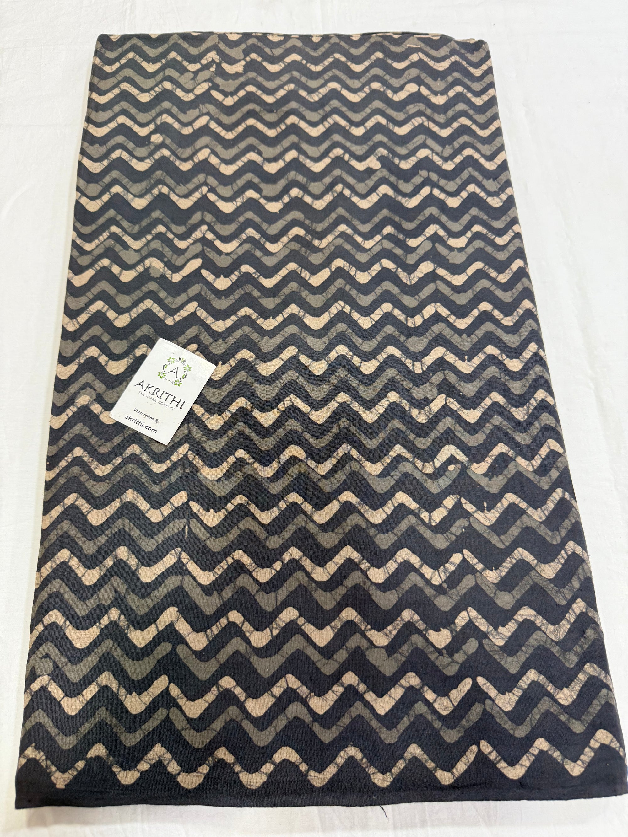 Batik printed pure cotton fabric
