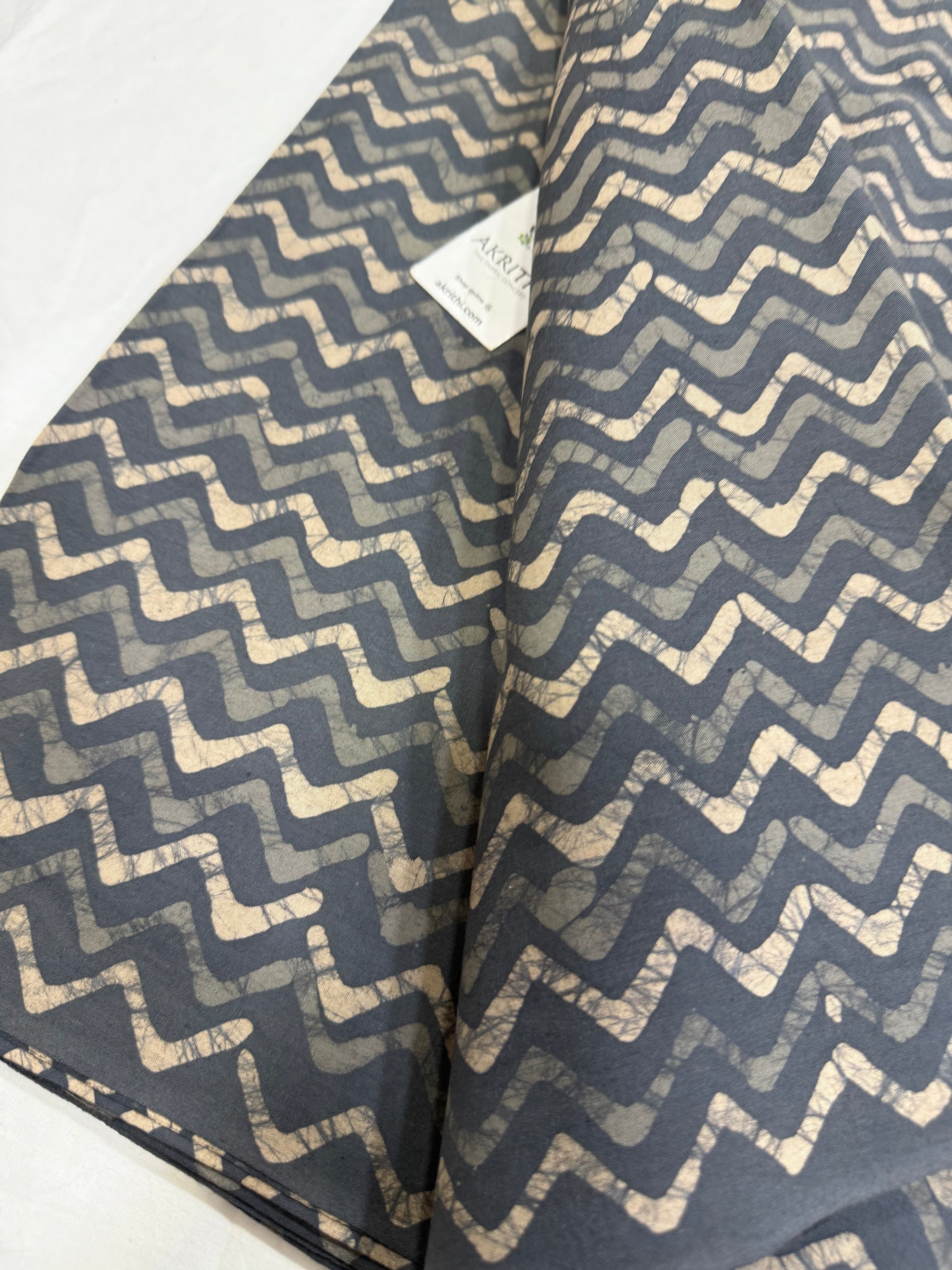 Batik printed pure cotton fabric
