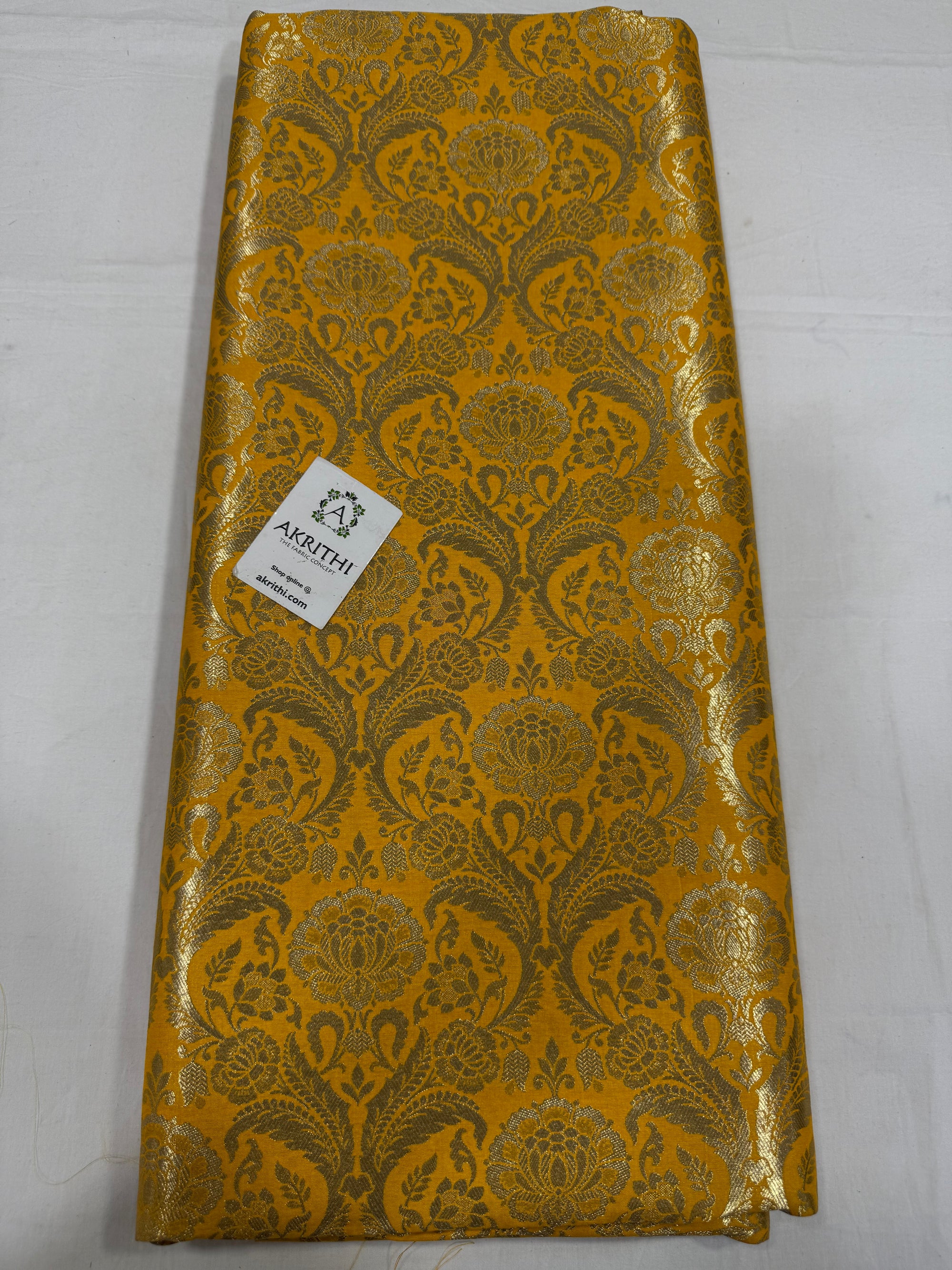 Pure Banarasi brocade fabric