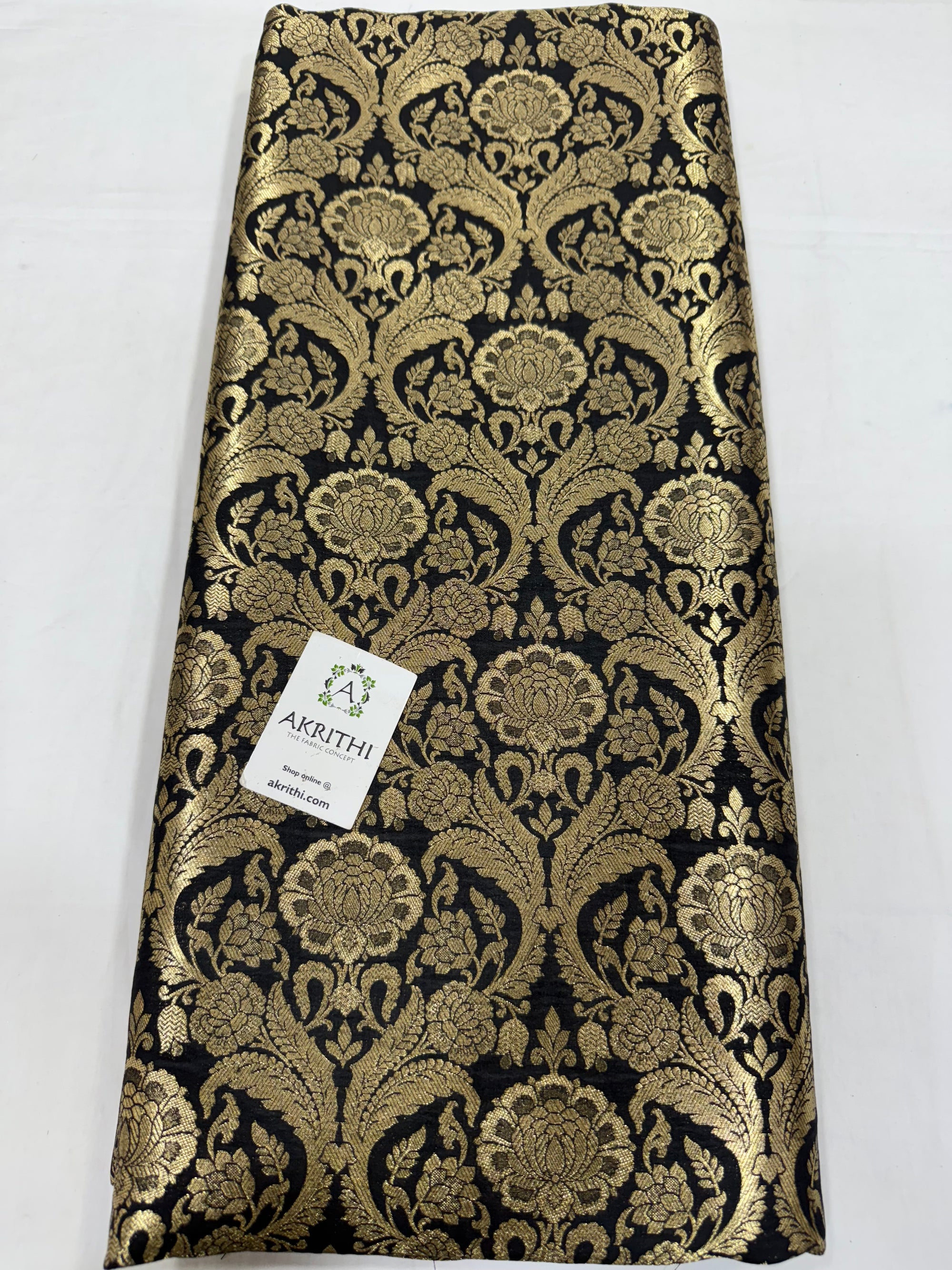 Pure Banarasi brocade fabric