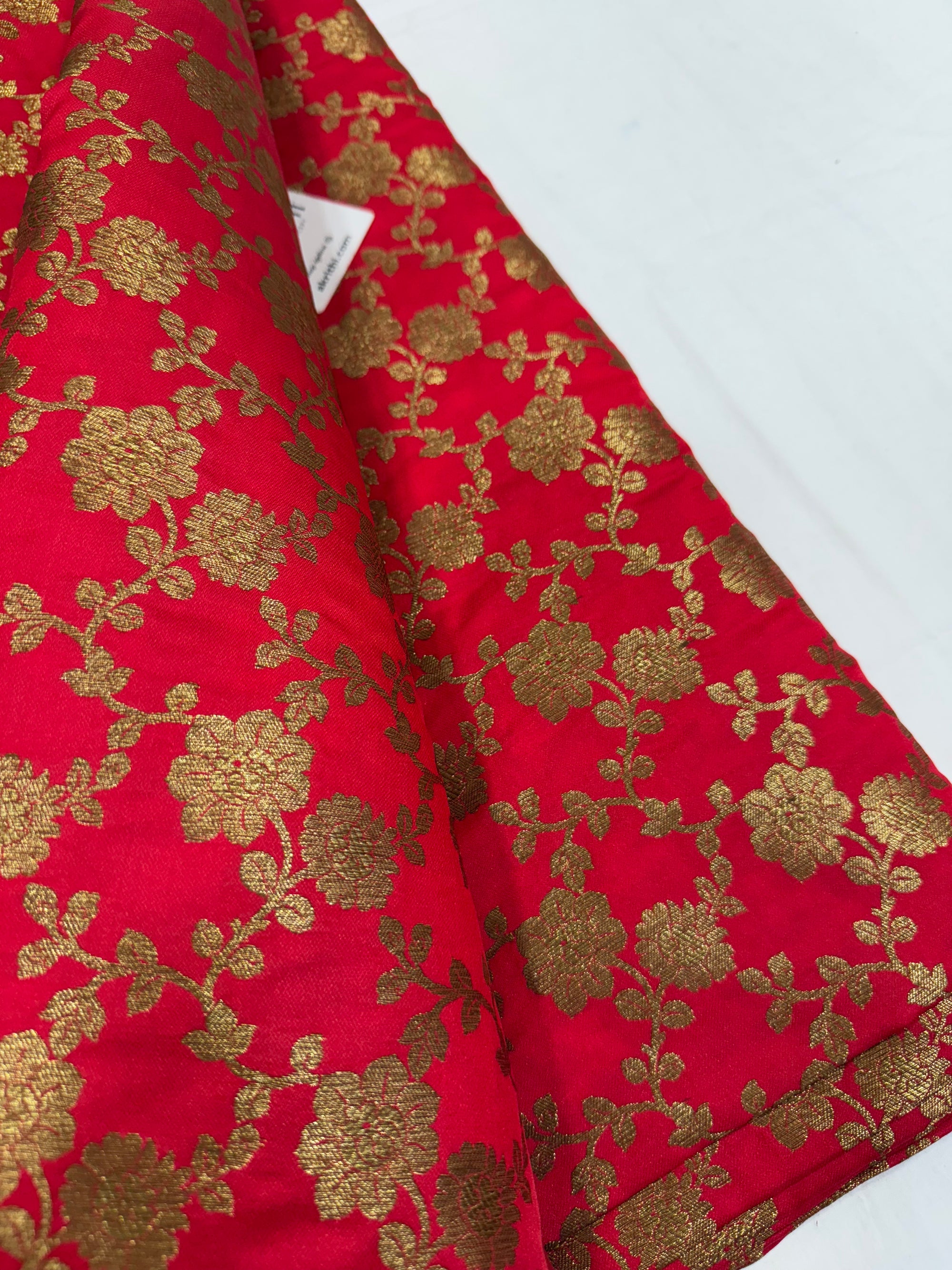 Pure Banarasi brocade fabric