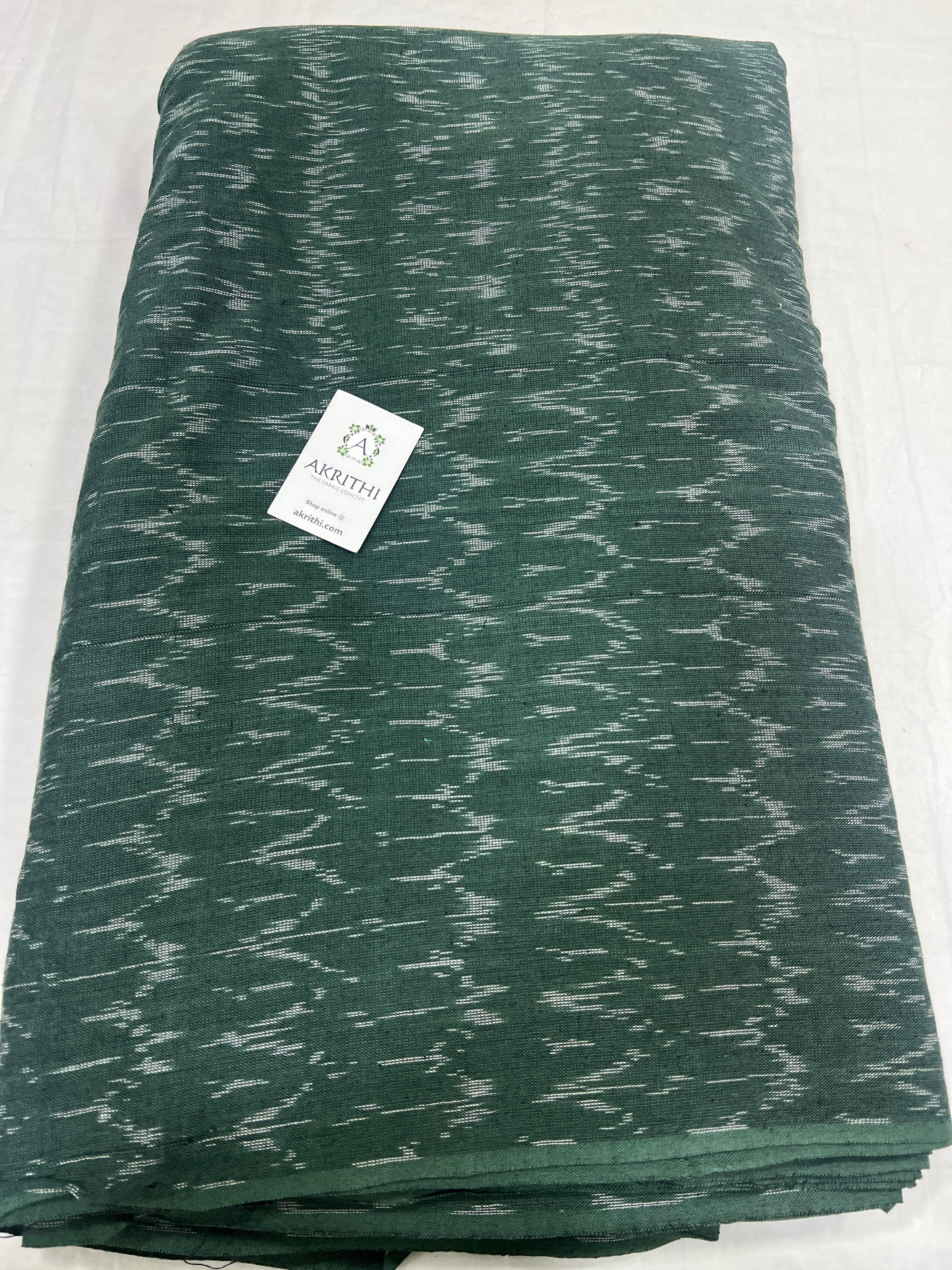 Handloom Ikat pure cotton fabric