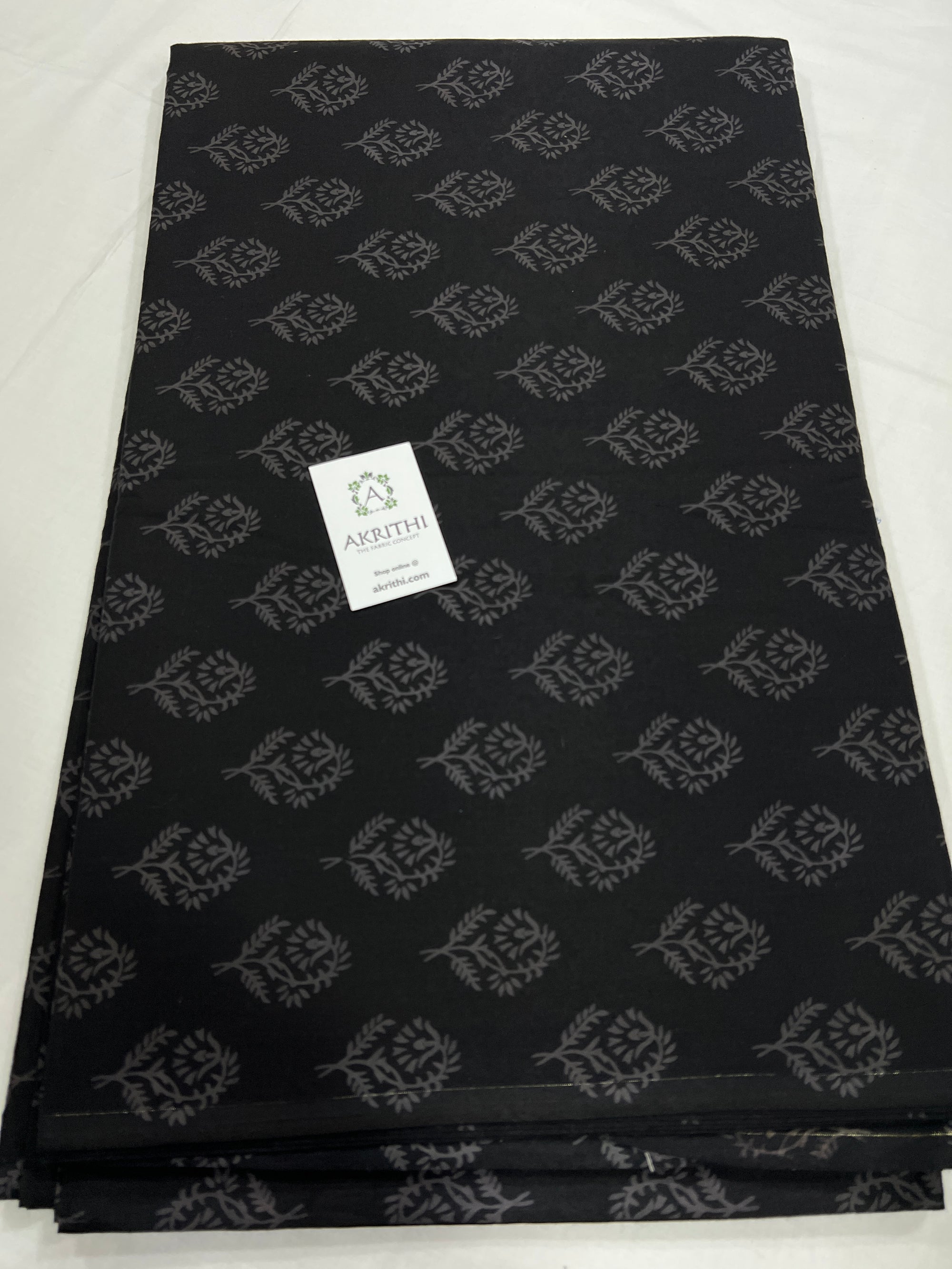 Block Printed pure cotton fabric