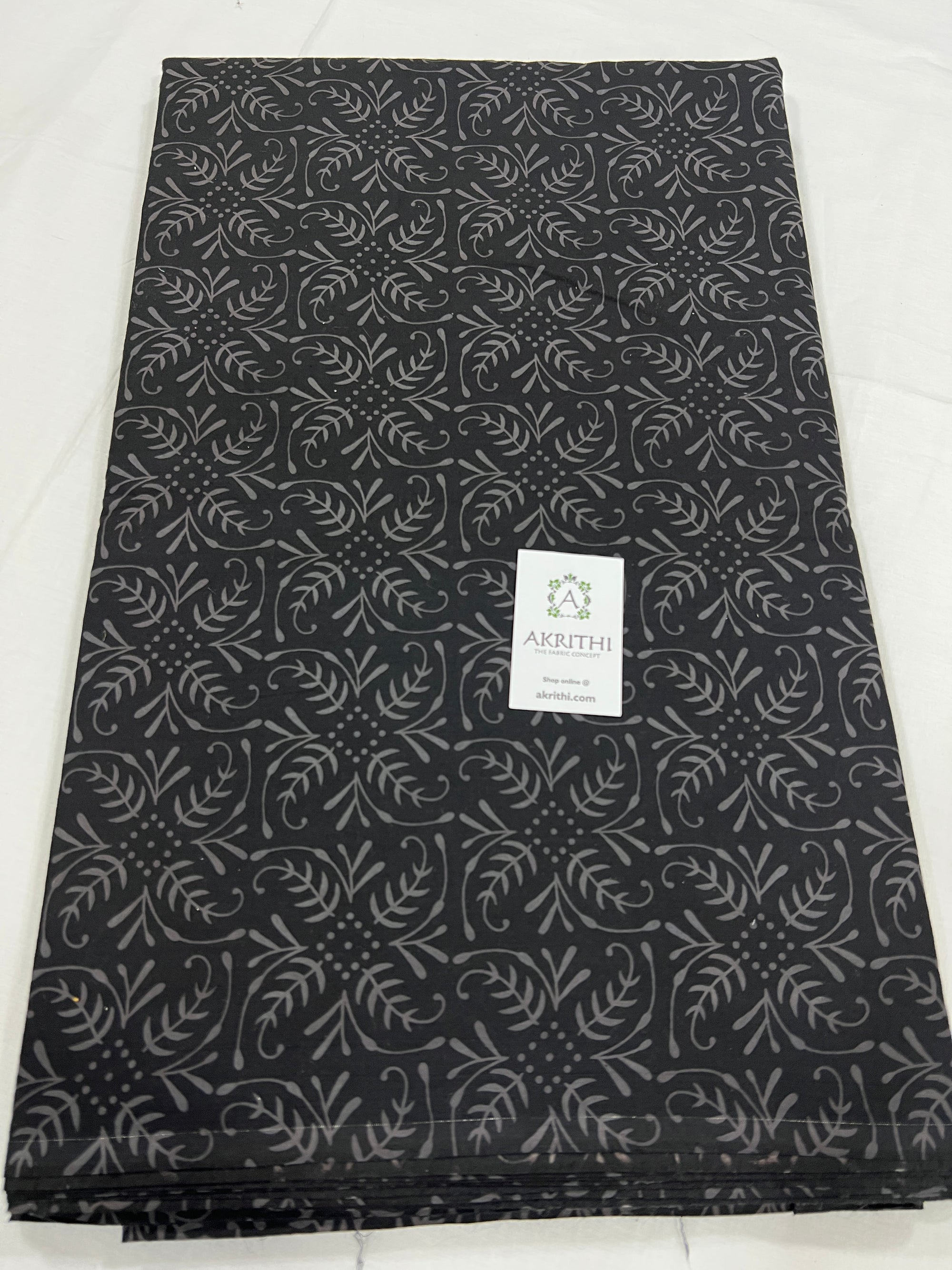 Block Printed pure cotton fabric
