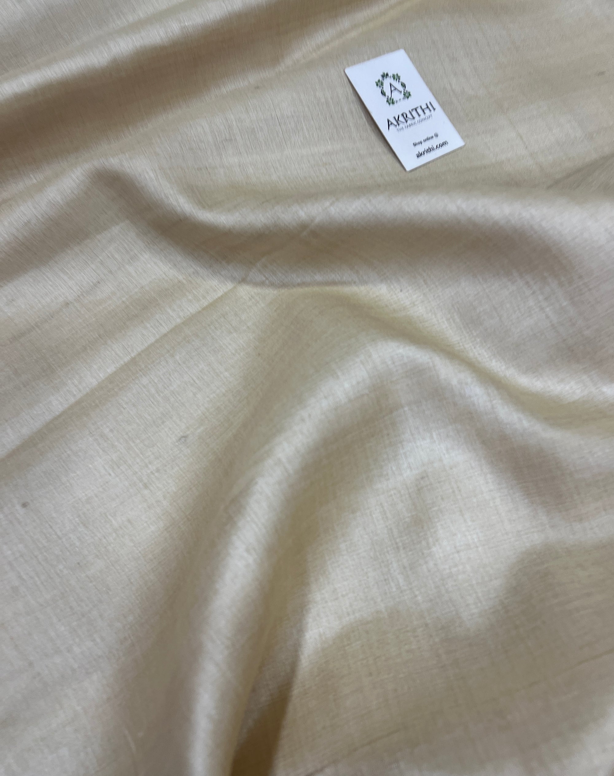 DYEABLE HANDLOOM DESI PURE TUSSAR SILK FABRIC
