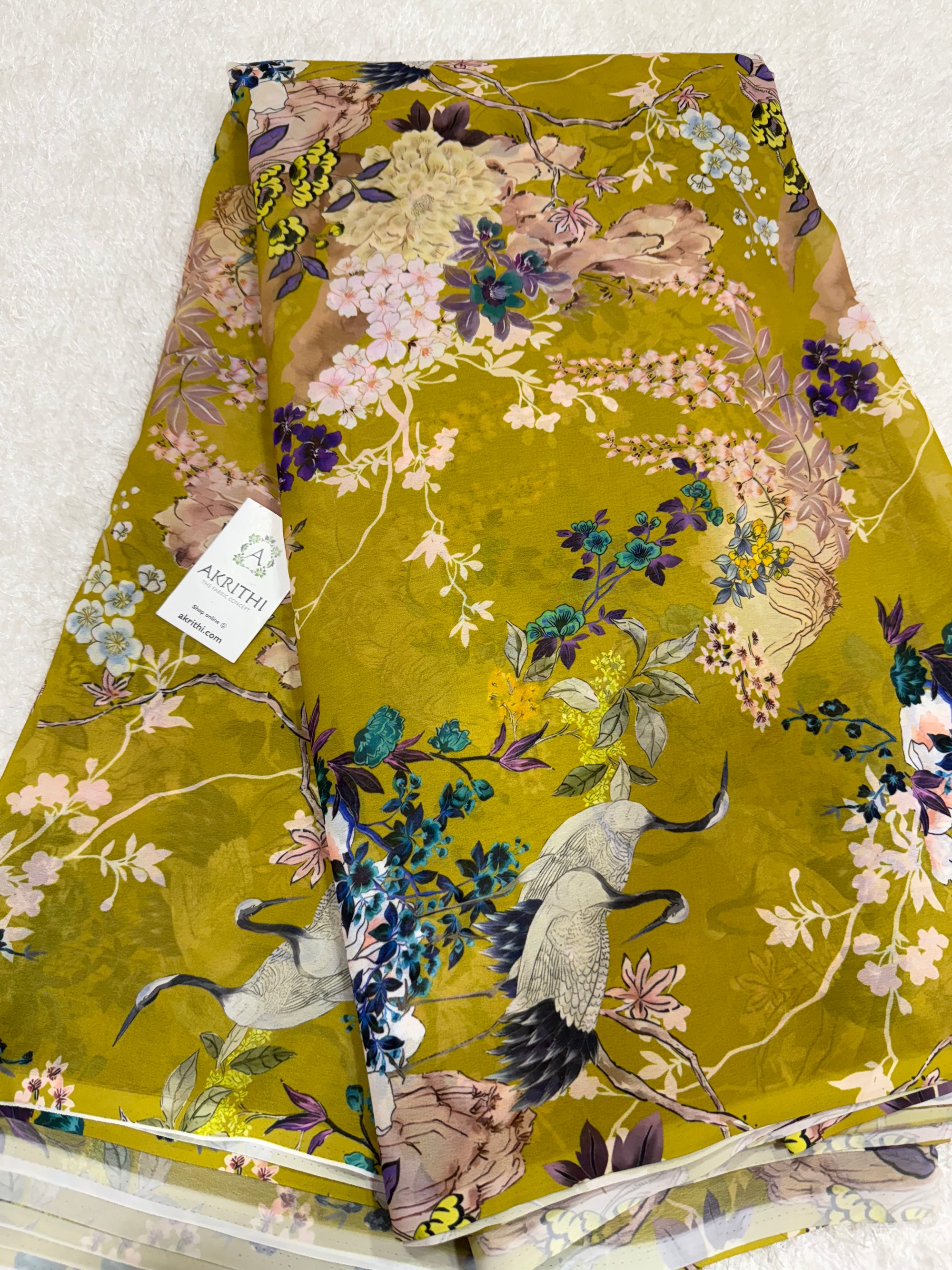 Digital Printed georgette fabric