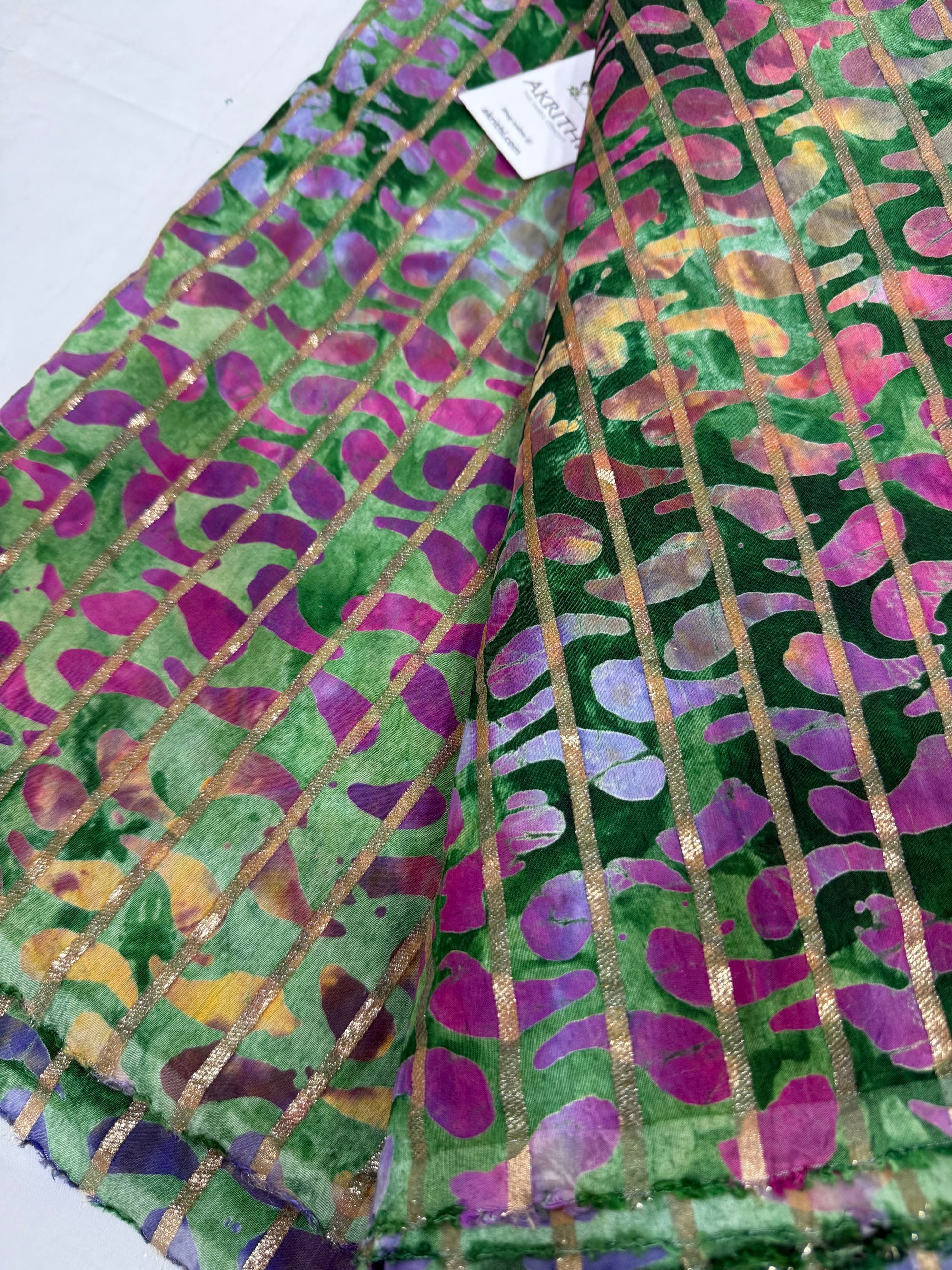 Batik pure cotton woven fabric