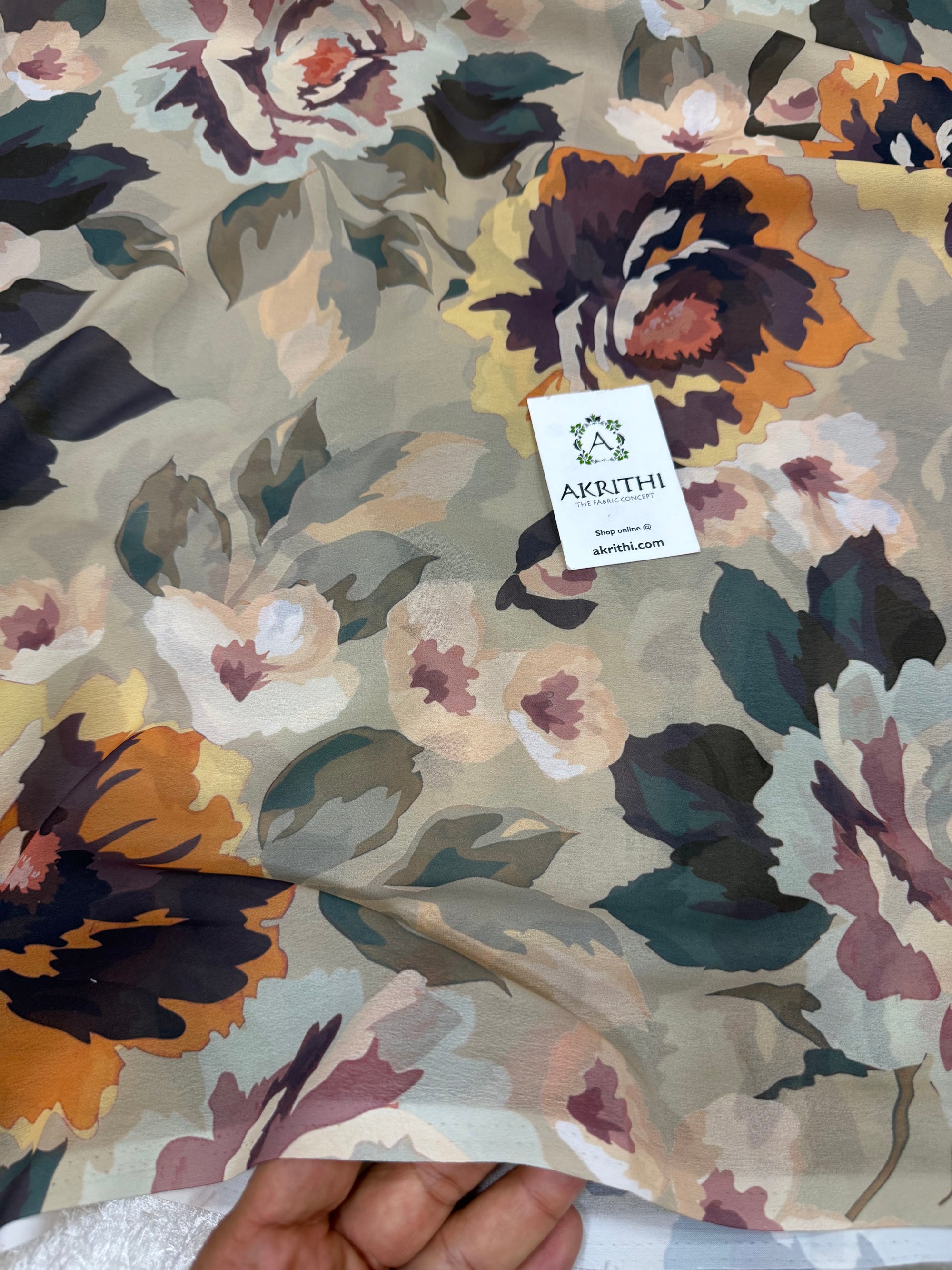 Digital Printed georgette fabric
