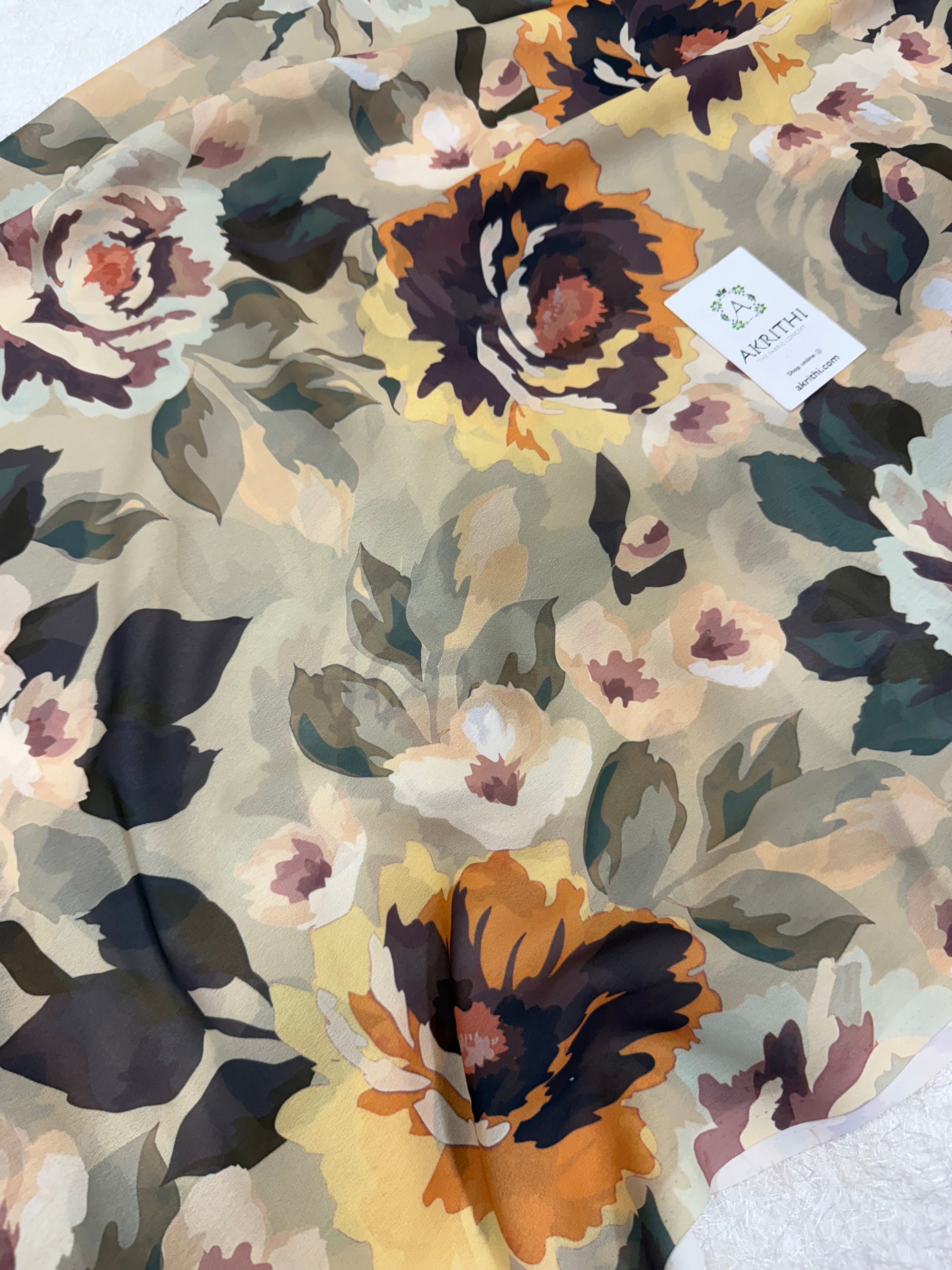 Digital Printed georgette fabric