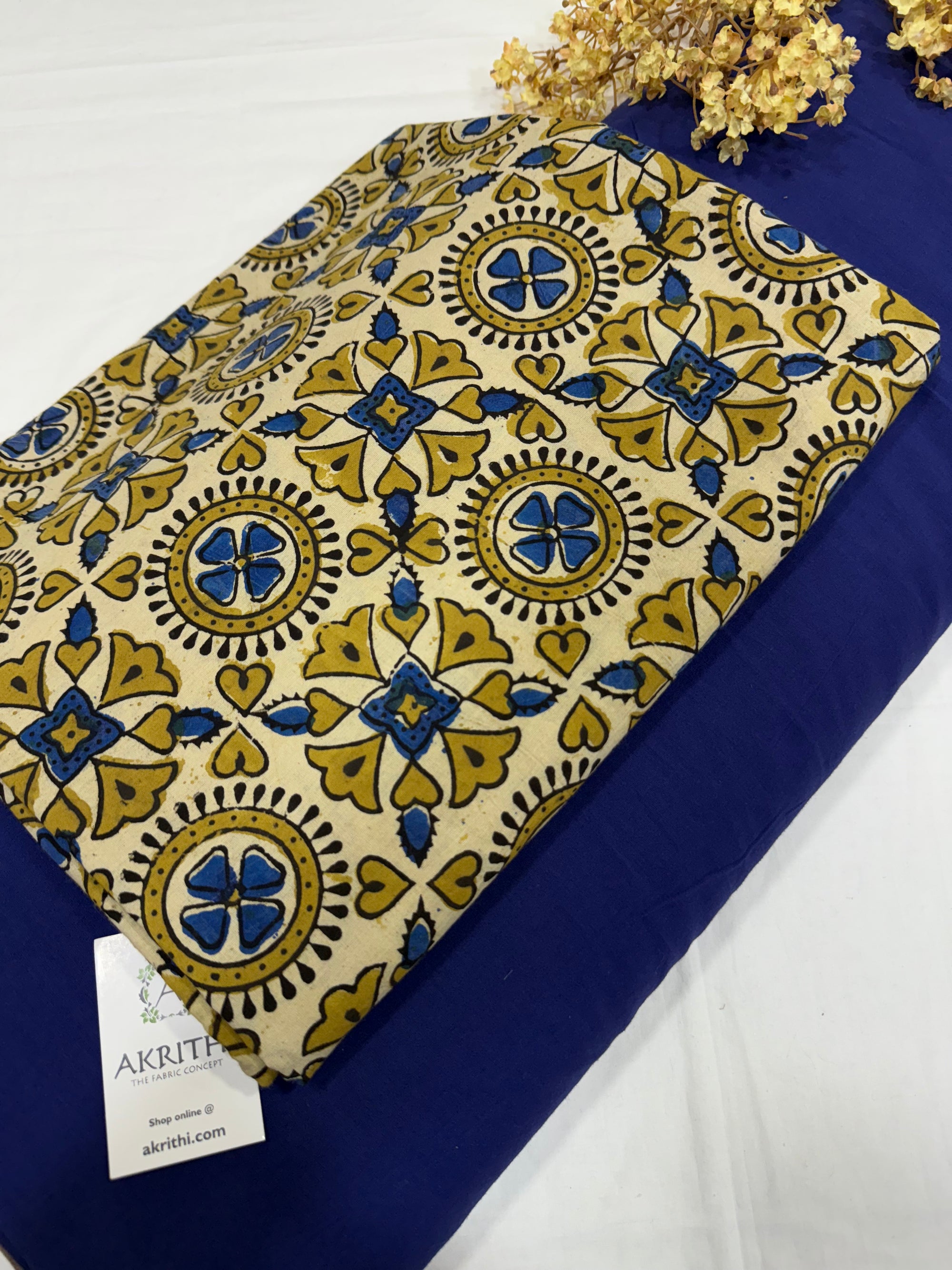 Ajrakh Pure cotton salwar suit