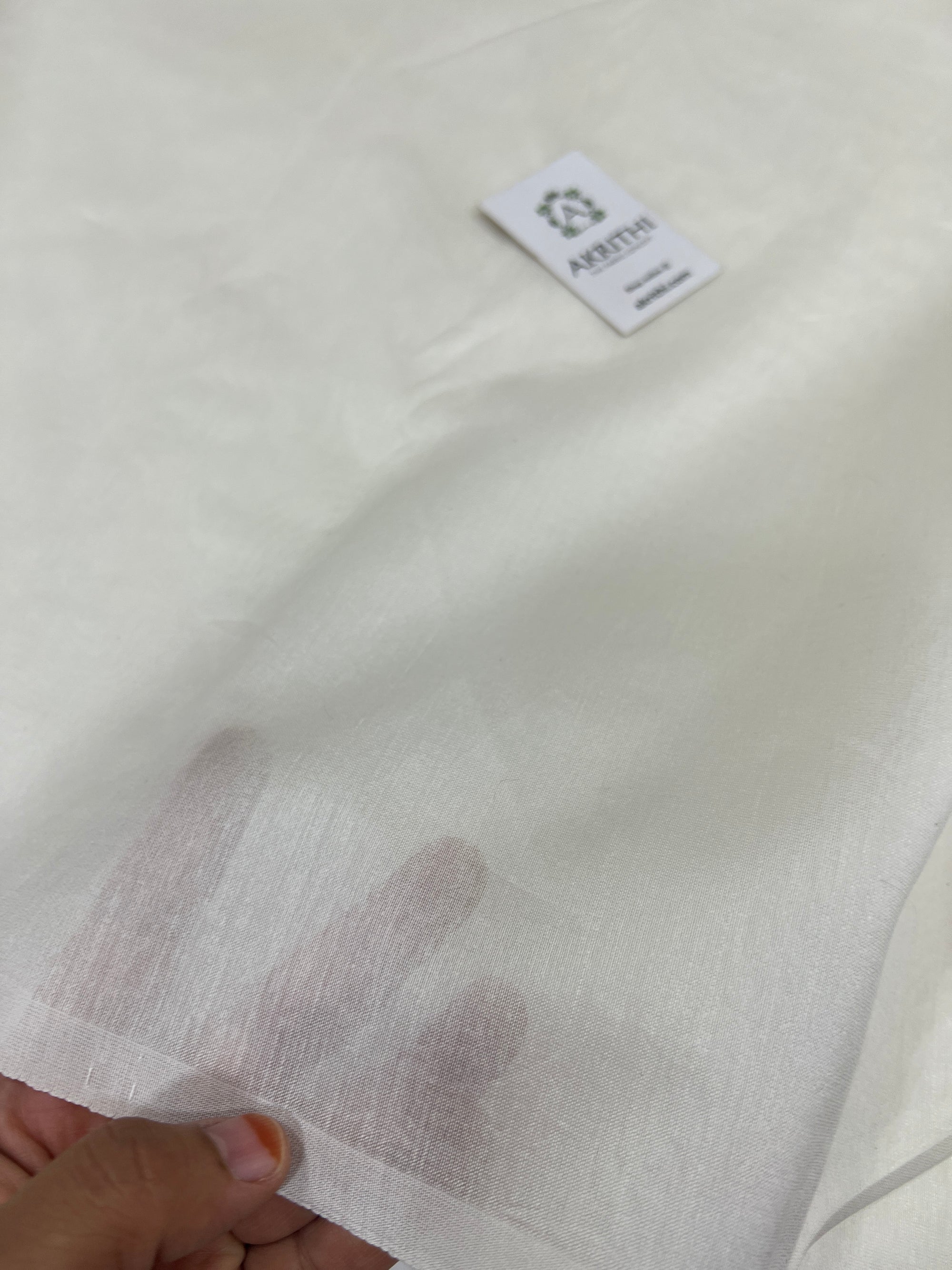 Pure chanderi fabric