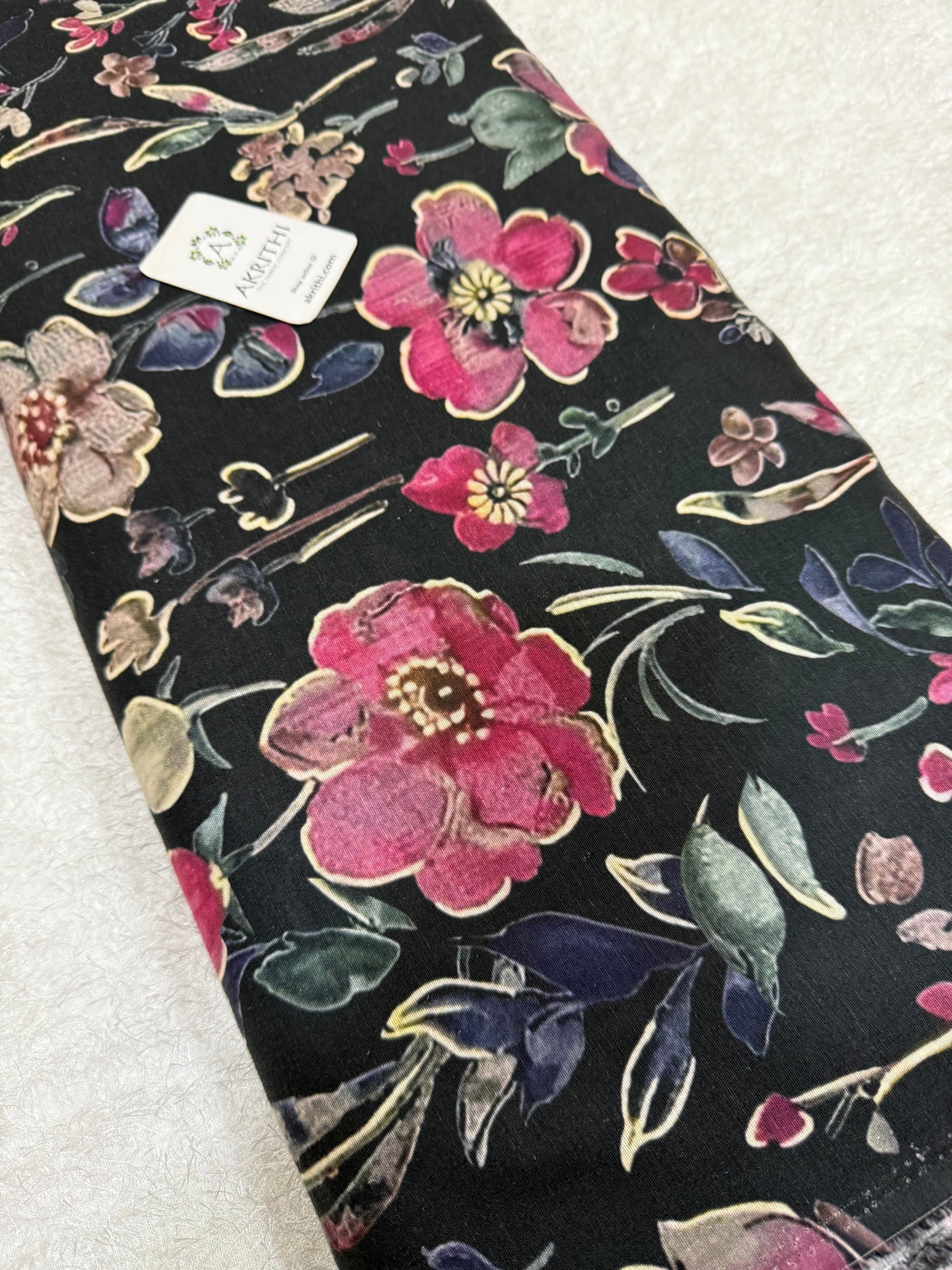 Digital Printed pure linen fabric