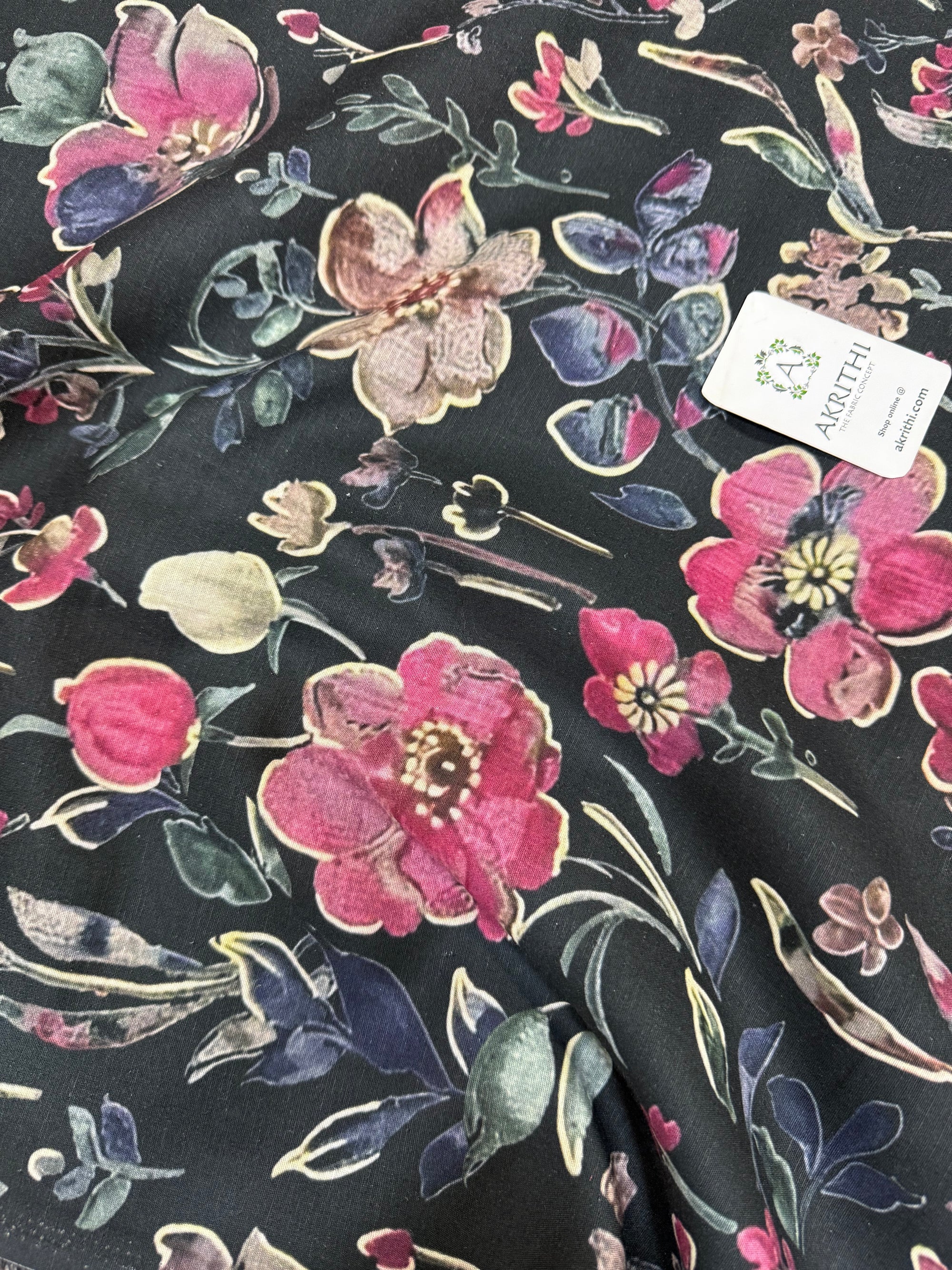 Digital Printed pure linen fabric