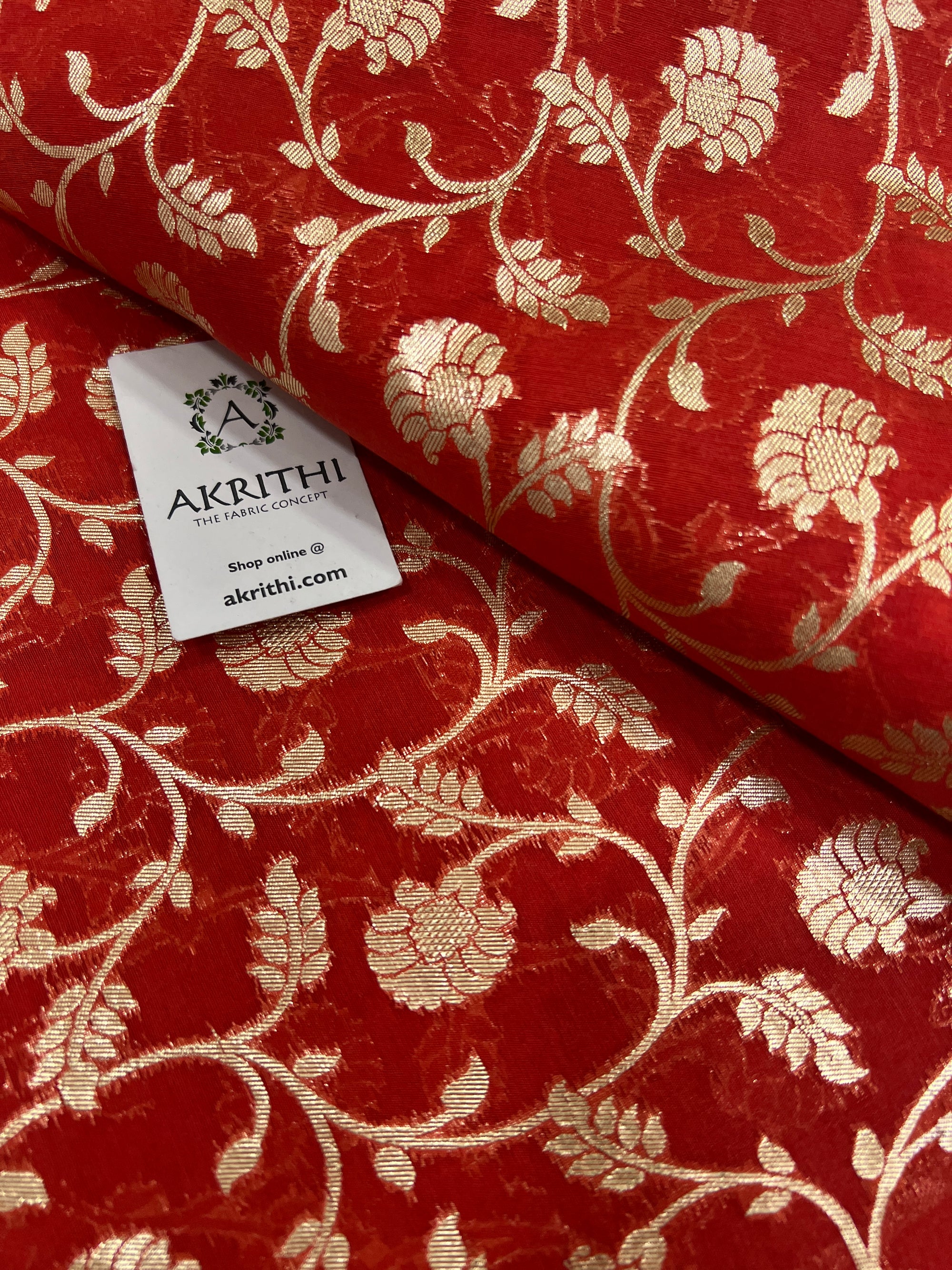 Banarasi chanderi fabric