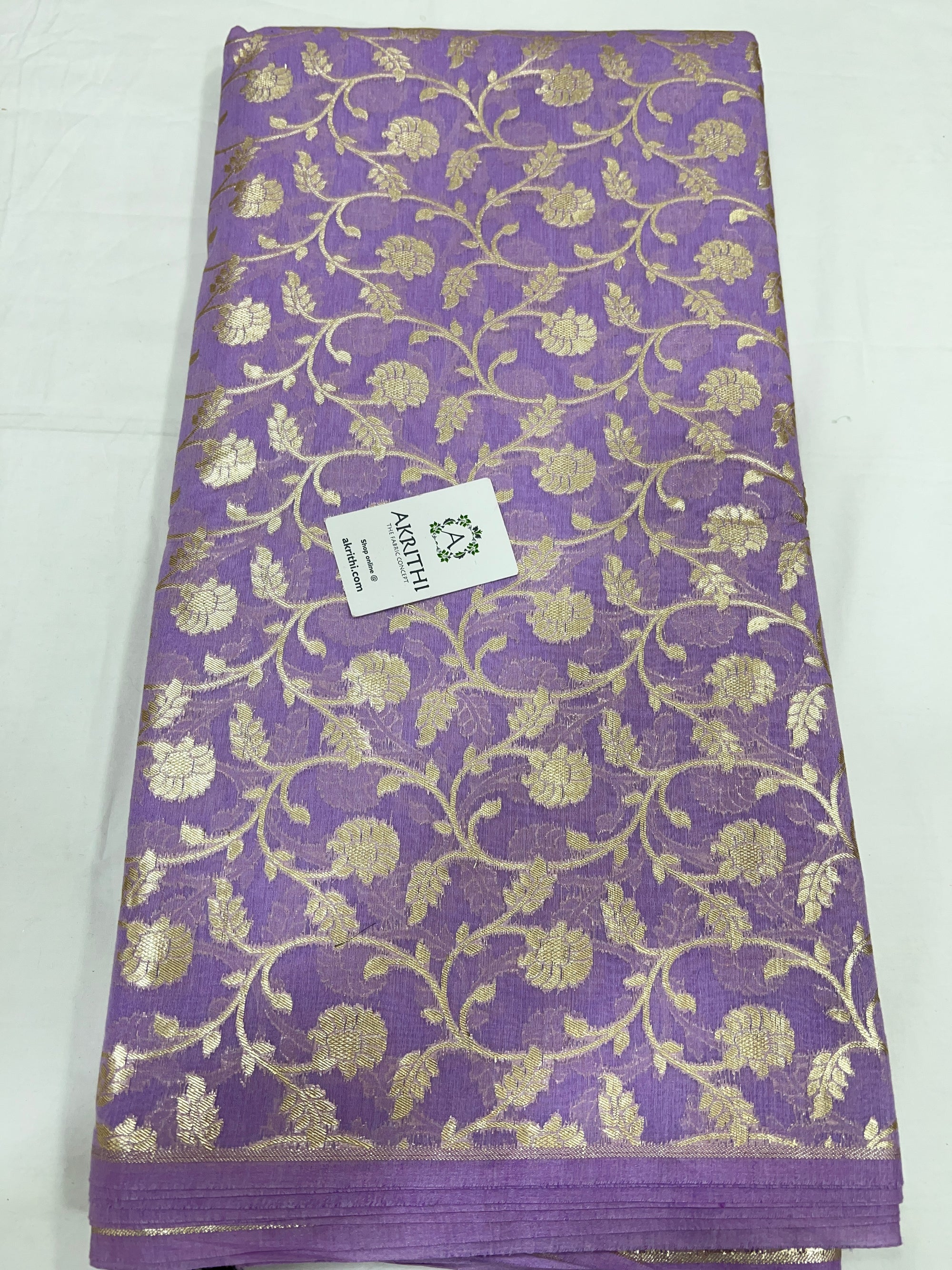 Banarasi chanderi fabric
