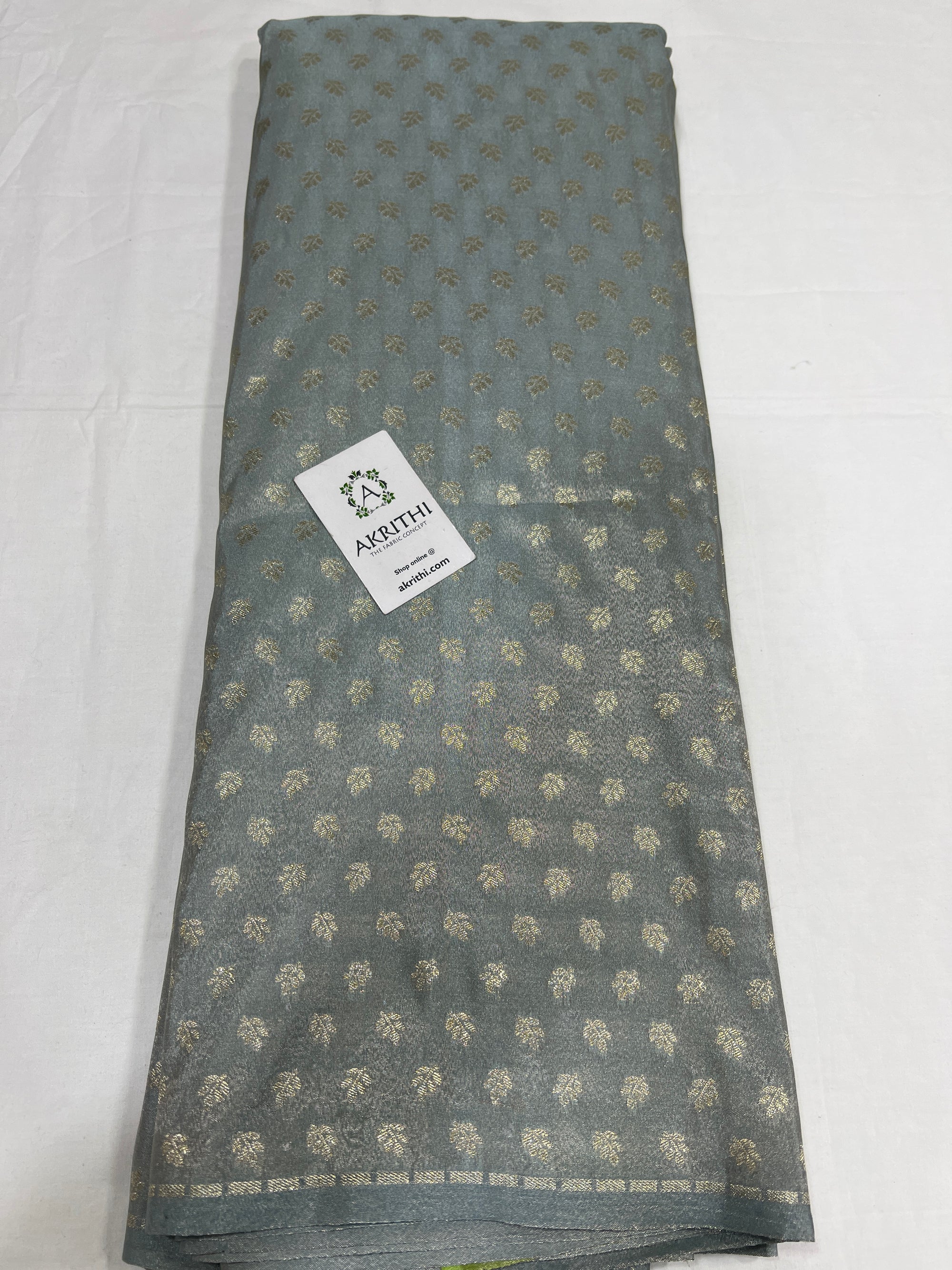 Pure tissue Banarasi brocade fabric