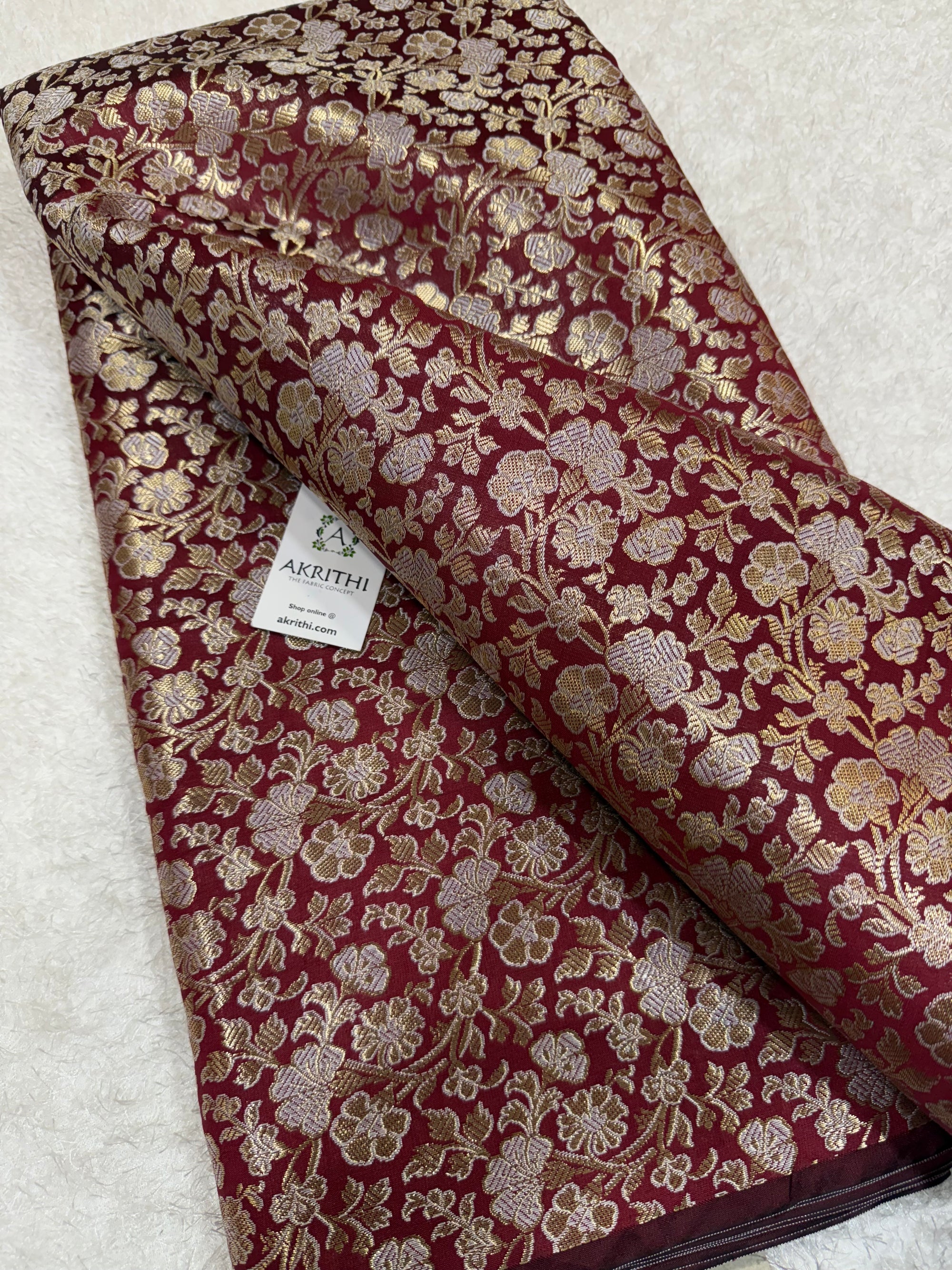 Banarasi brocade fabric