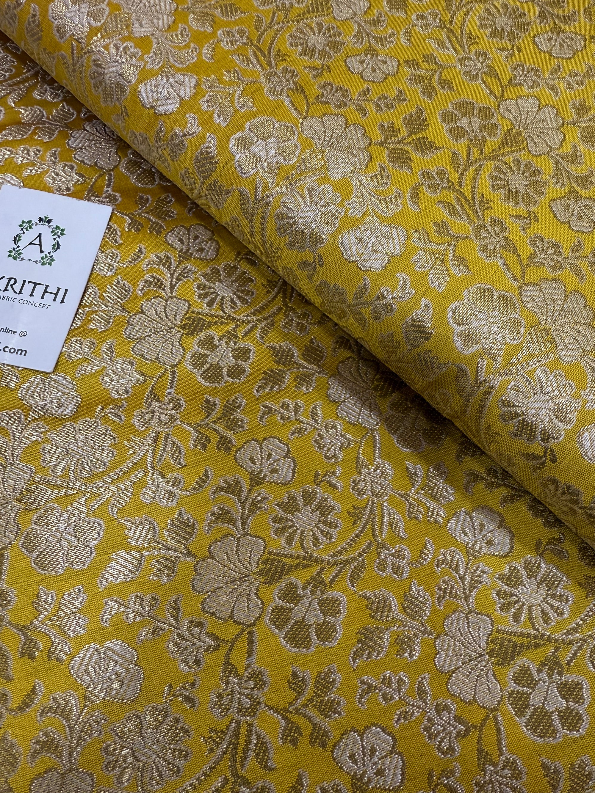 Banarasi brocade fabric