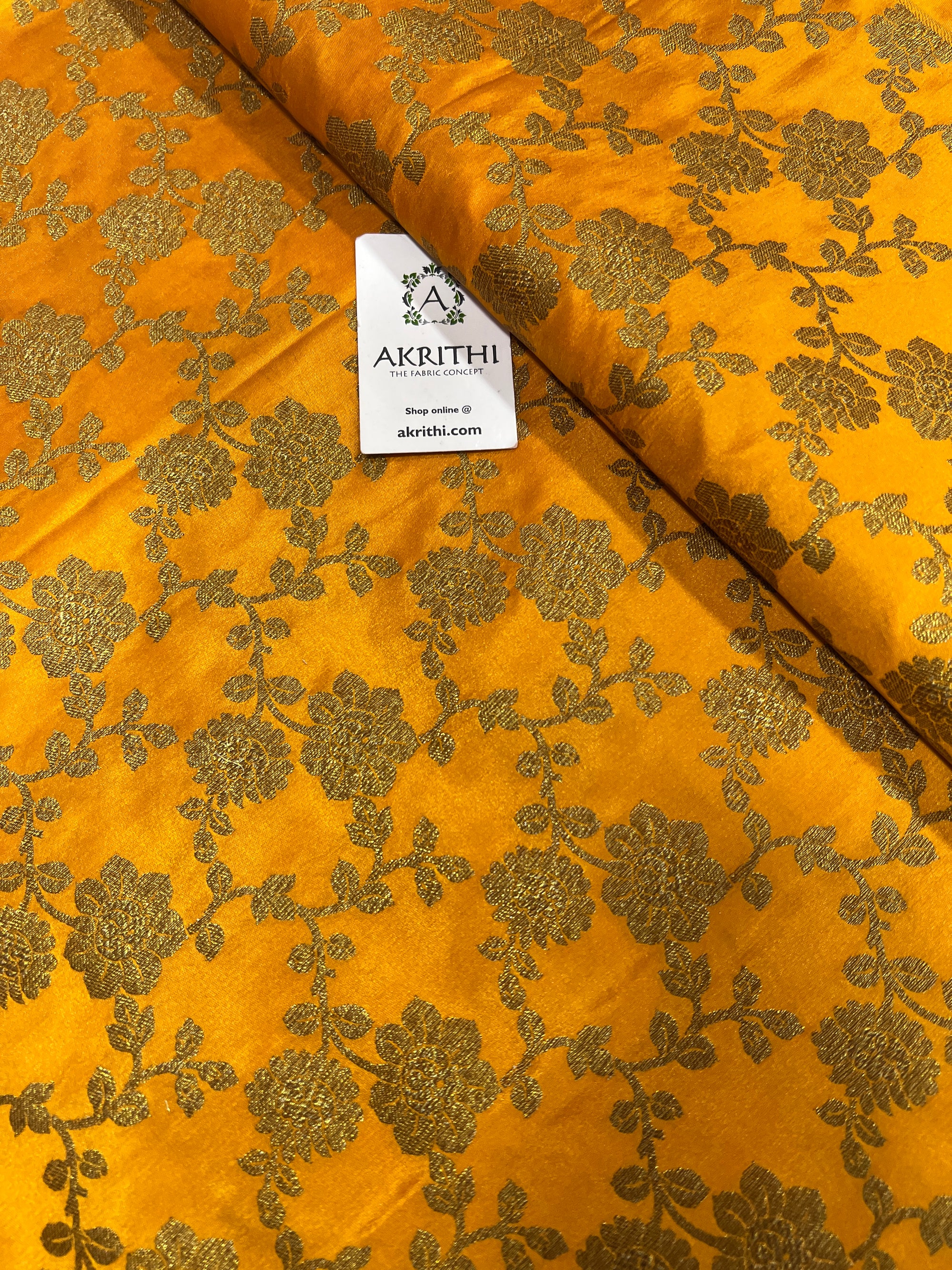 Pure Banarasi brocade fabric antique zari
