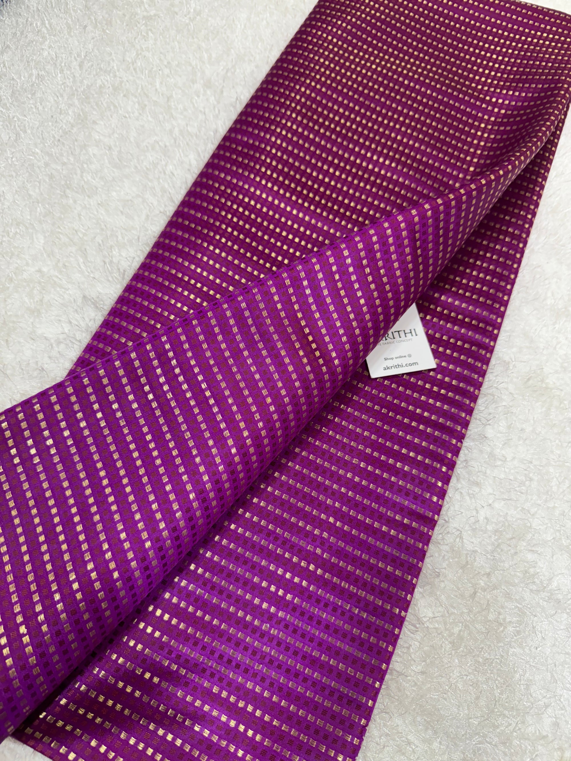 Pure Banarasi brocade fabric