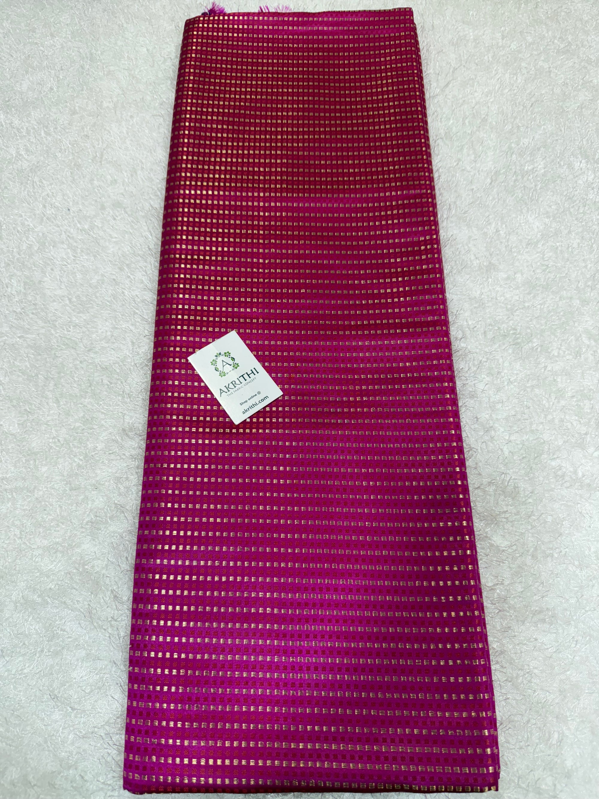 Pure Banarasi brocade fabric