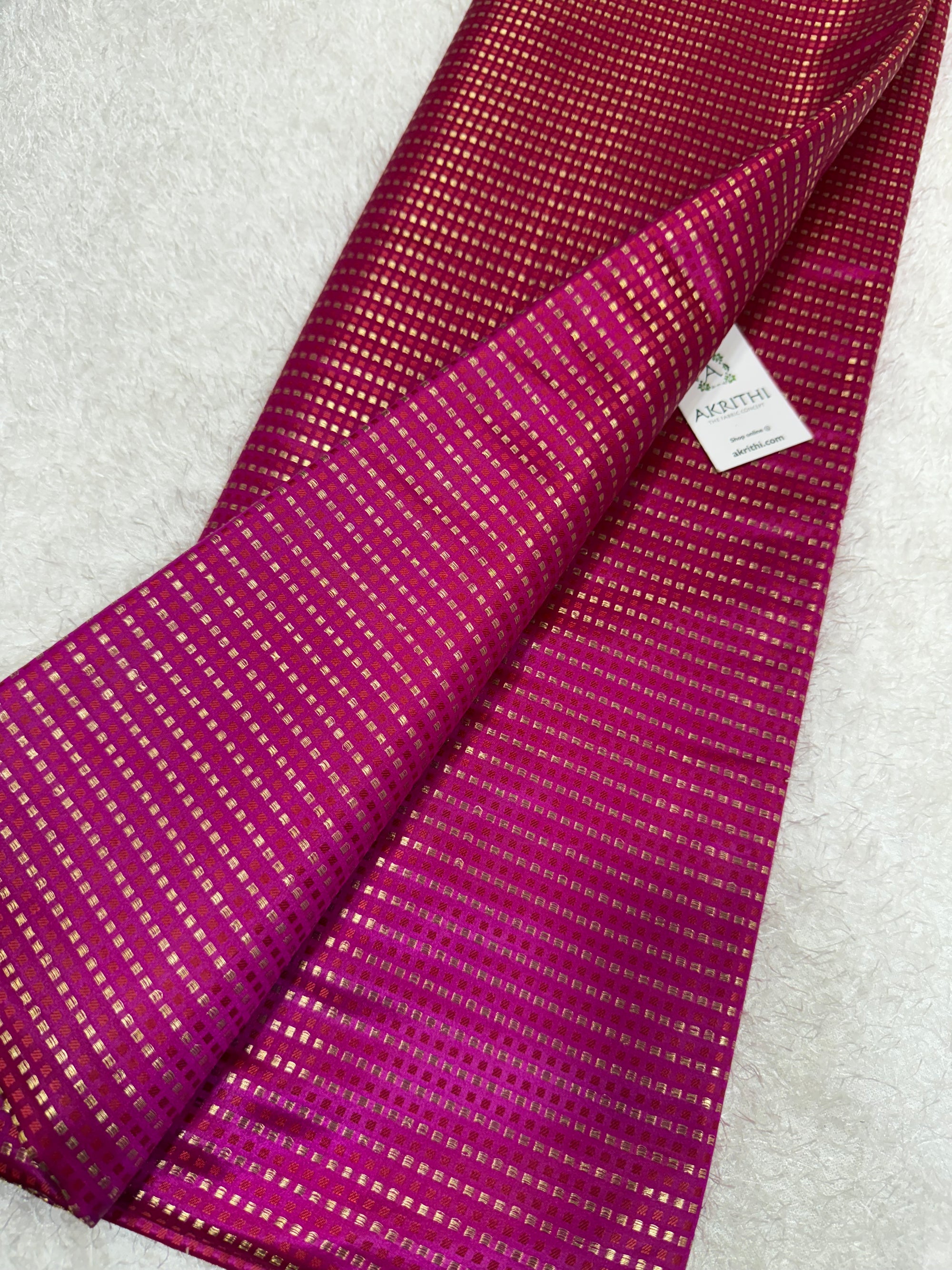 Pure Banarasi brocade fabric