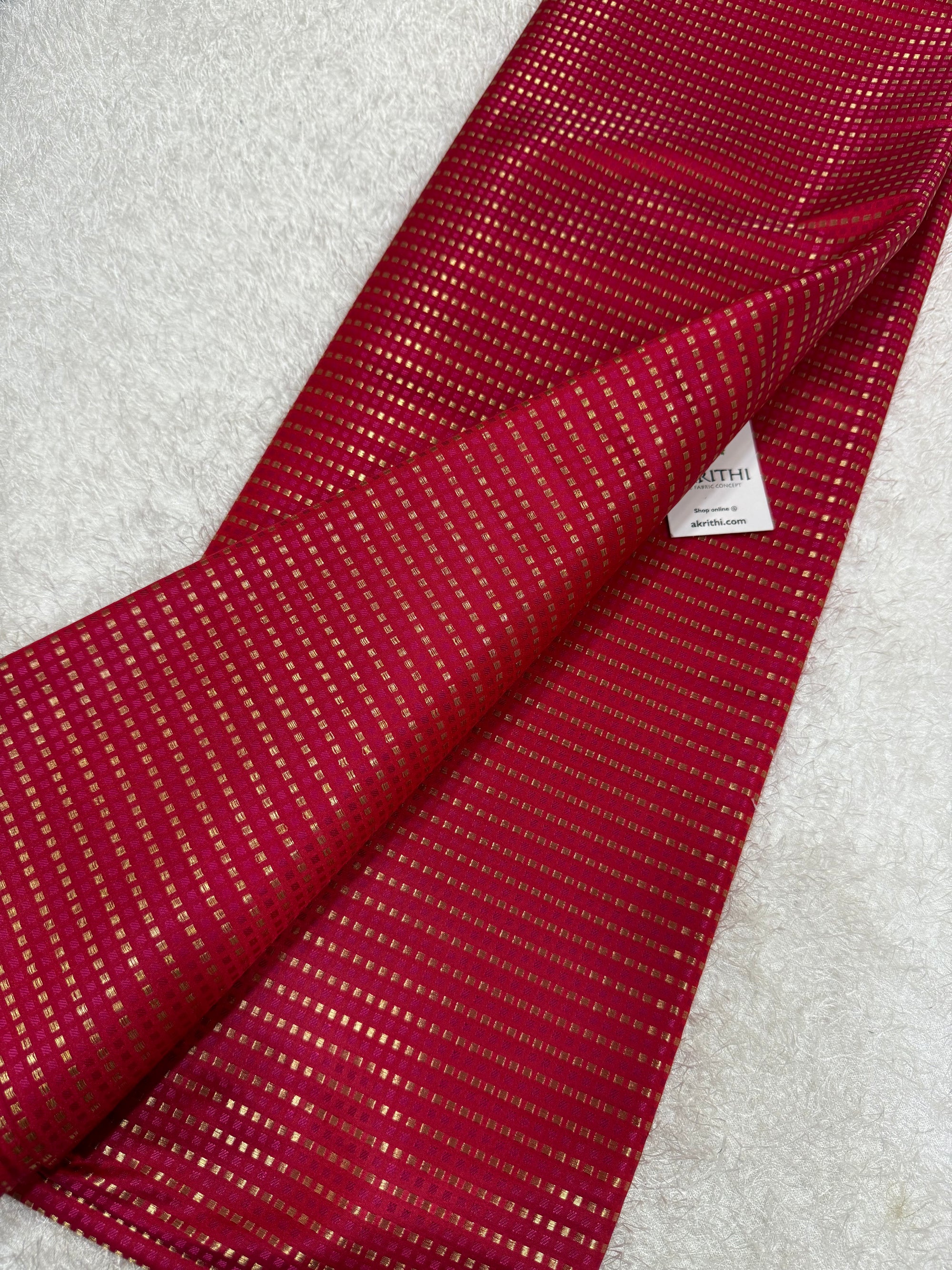 Pure Banarasi brocade fabric