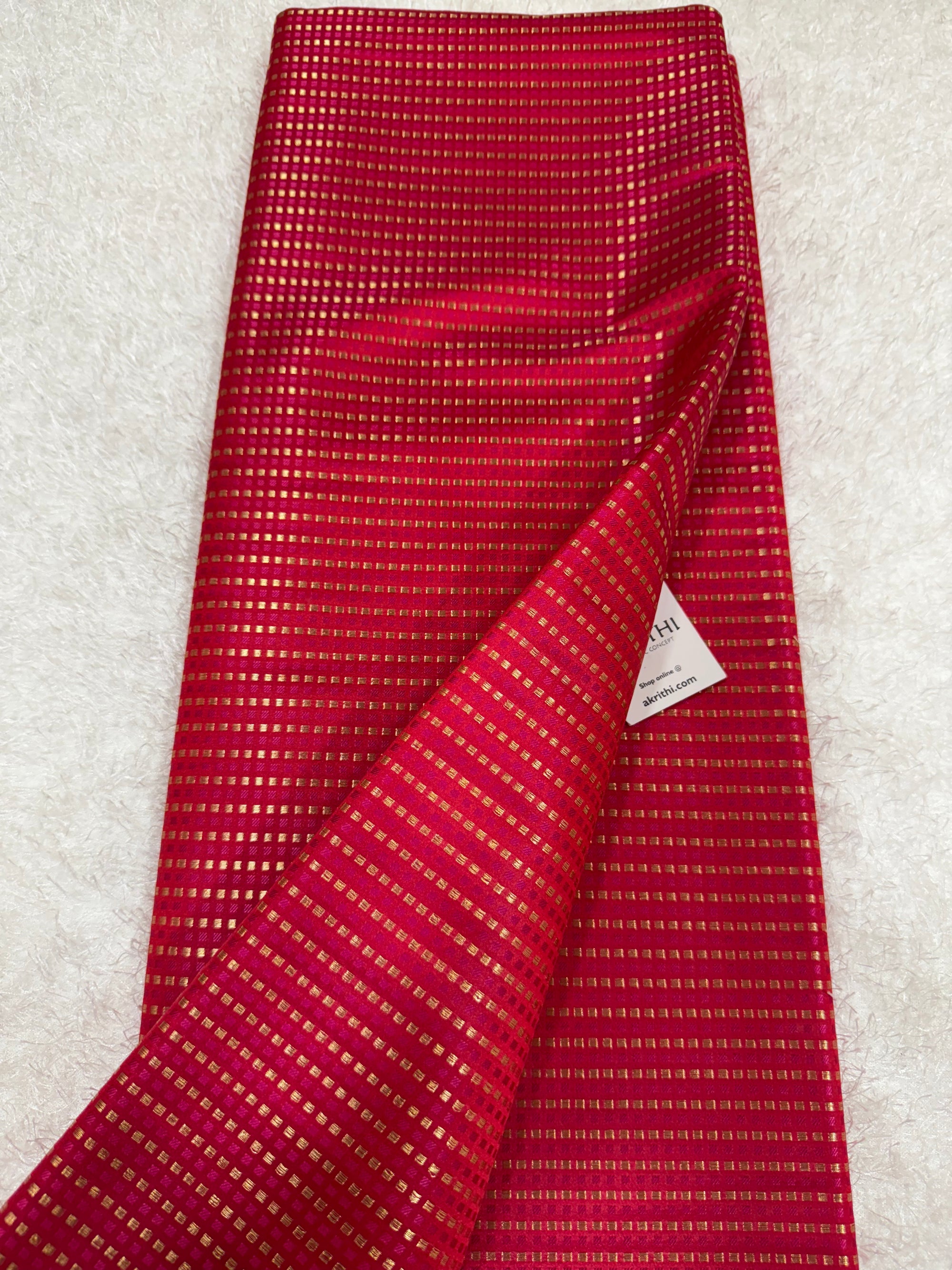 Pure Banarasi brocade fabric