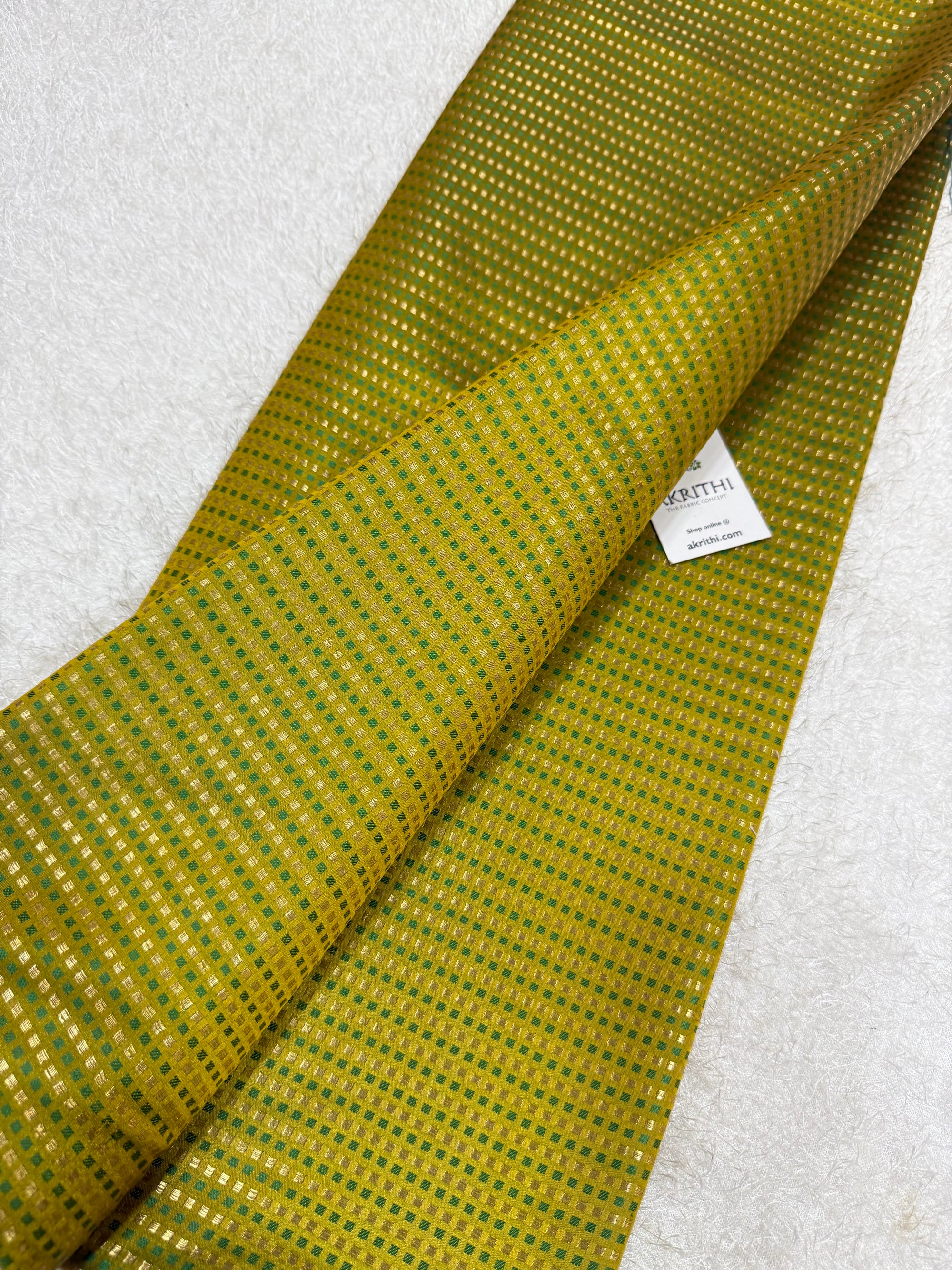 Pure Banarasi brocade fabric