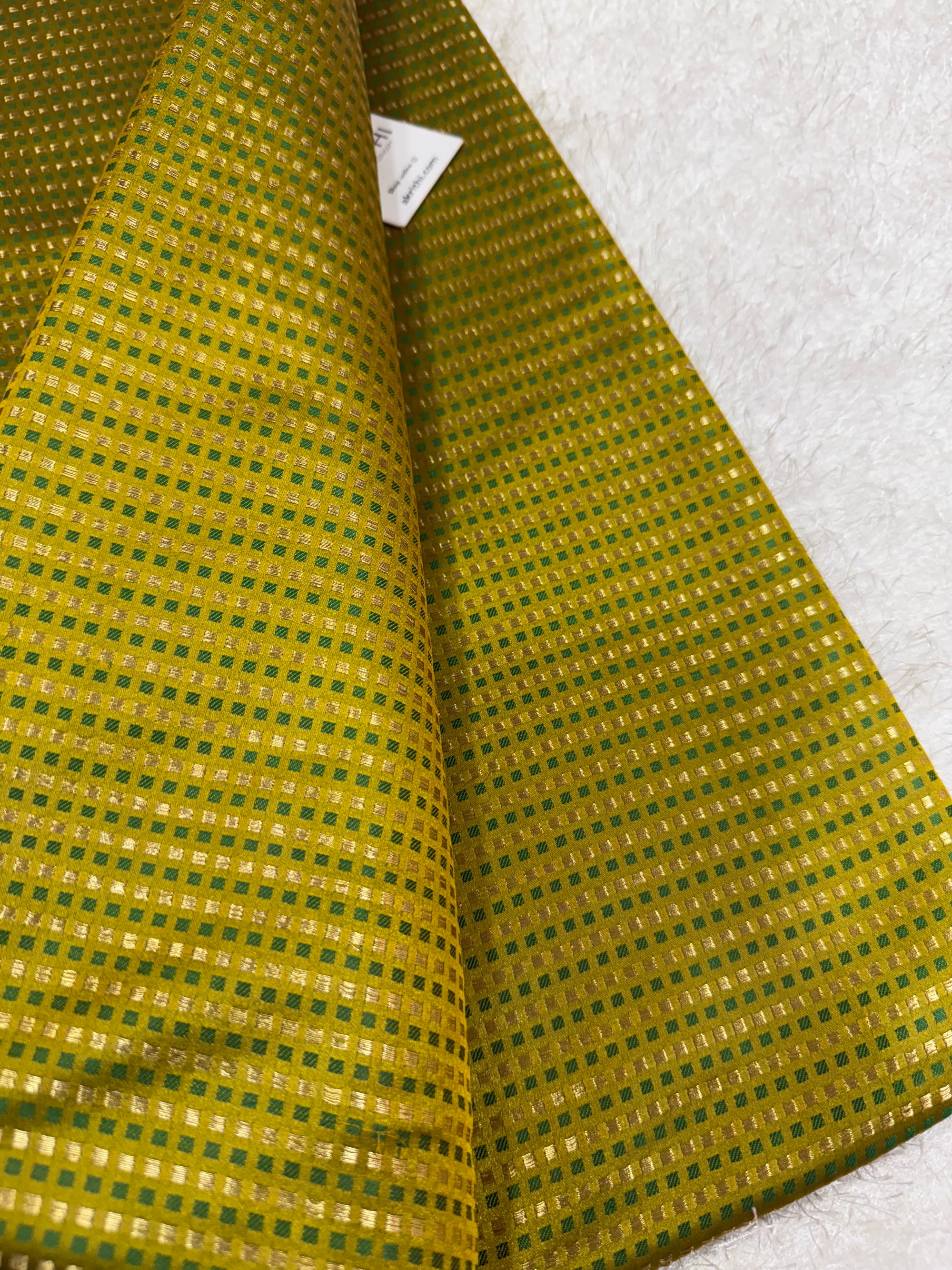 Pure Banarasi brocade fabric