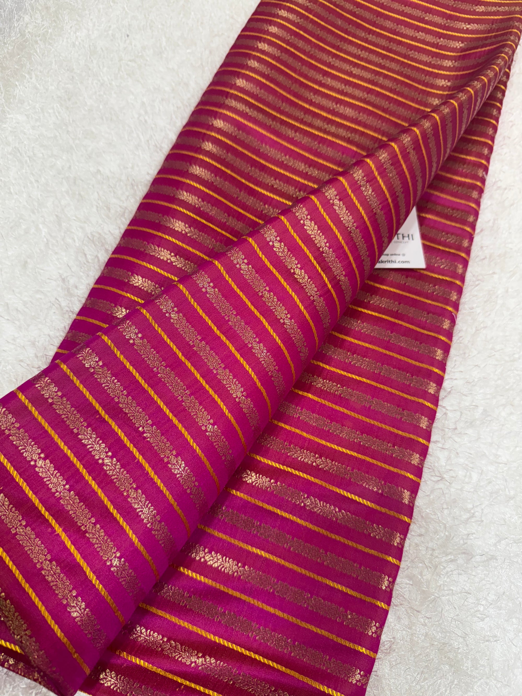 Pure Banarasi brocade fabric