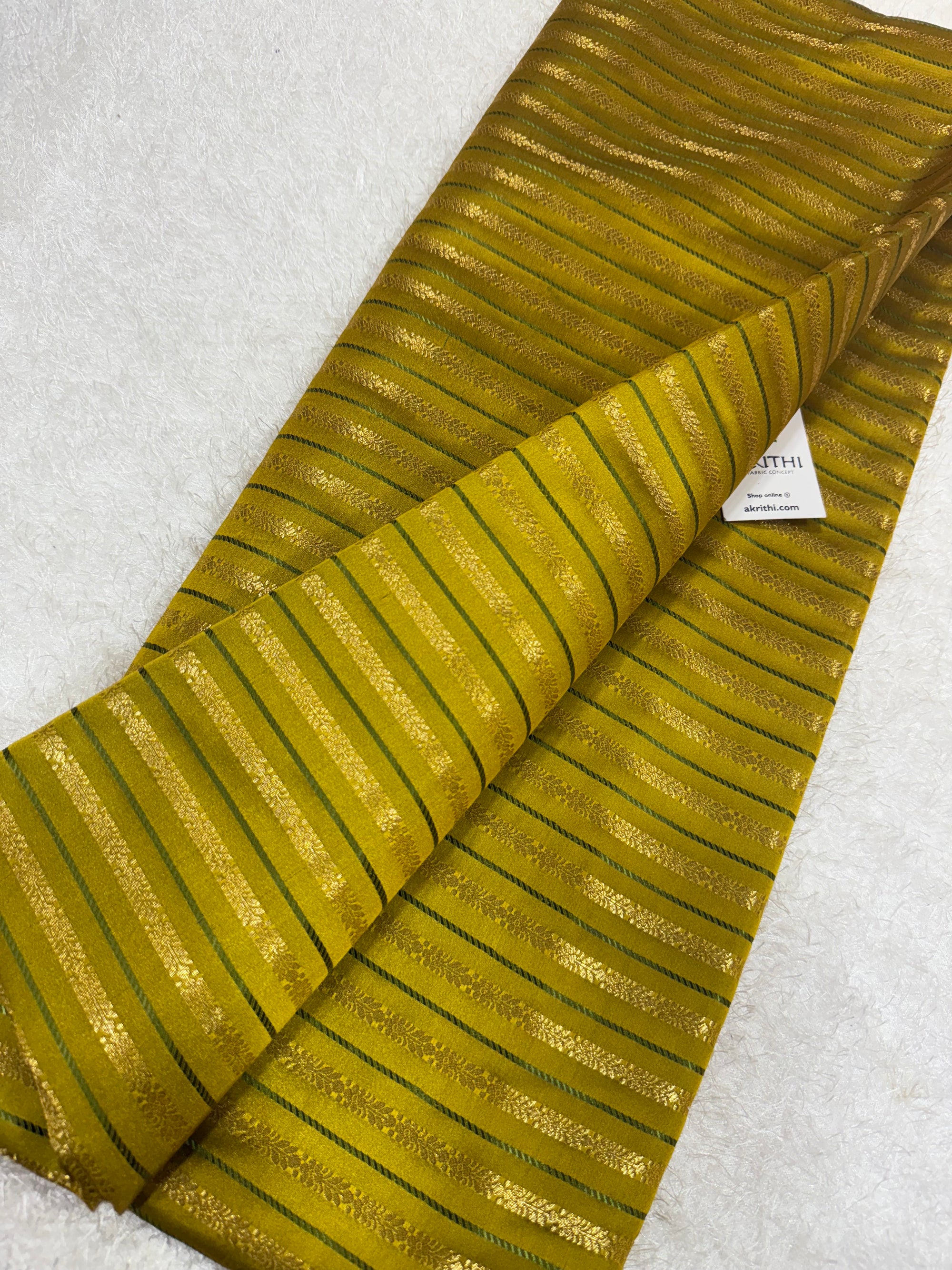 Pure Banarasi brocade fabric