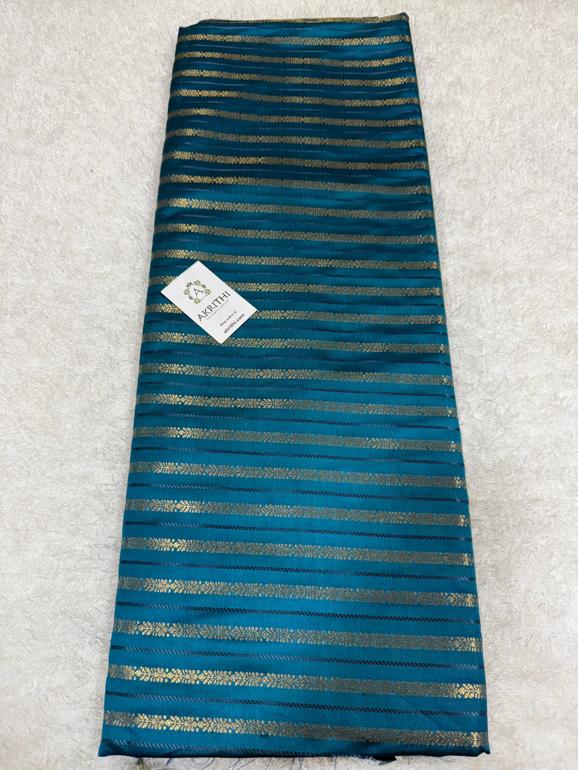 Pure Banarasi brocade fabric