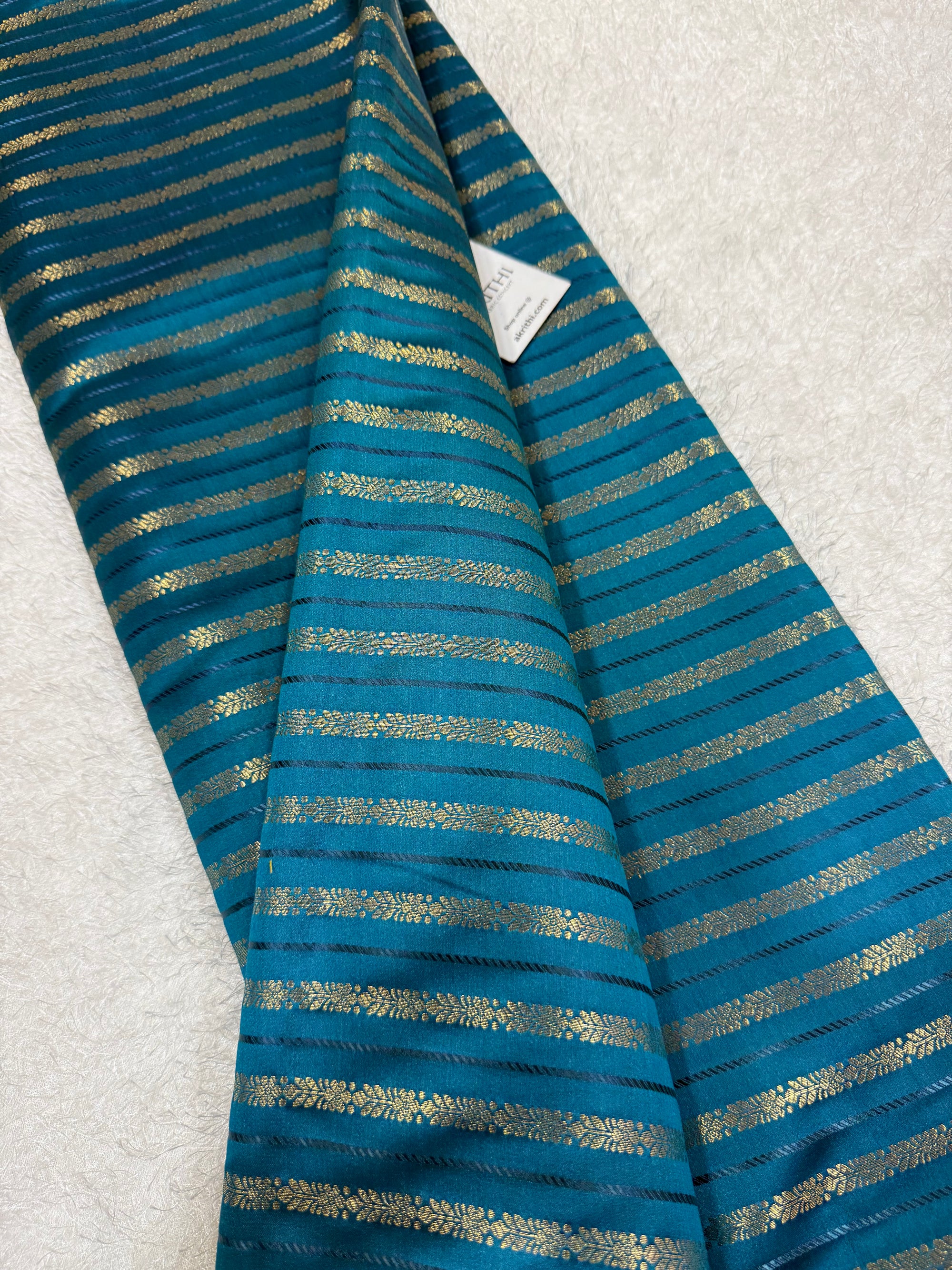 Pure Banarasi brocade fabric