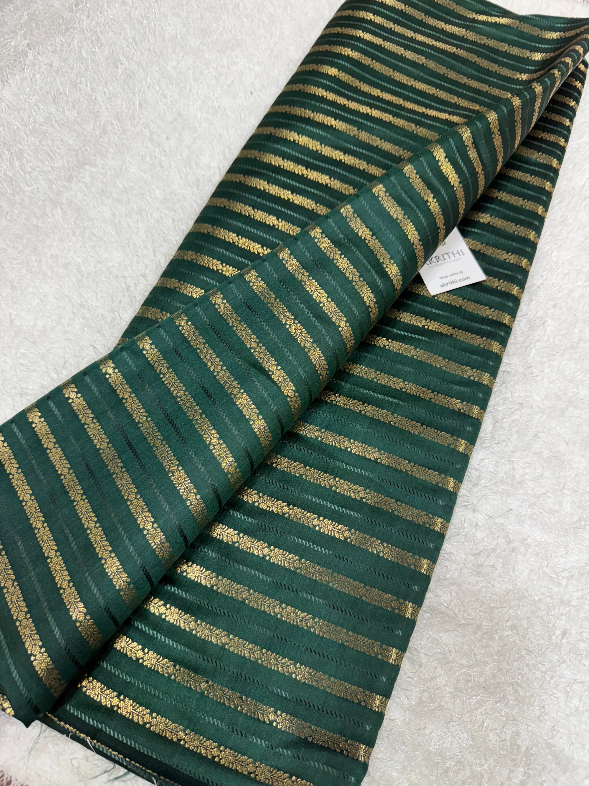 Pure Banarasi brocade fabric