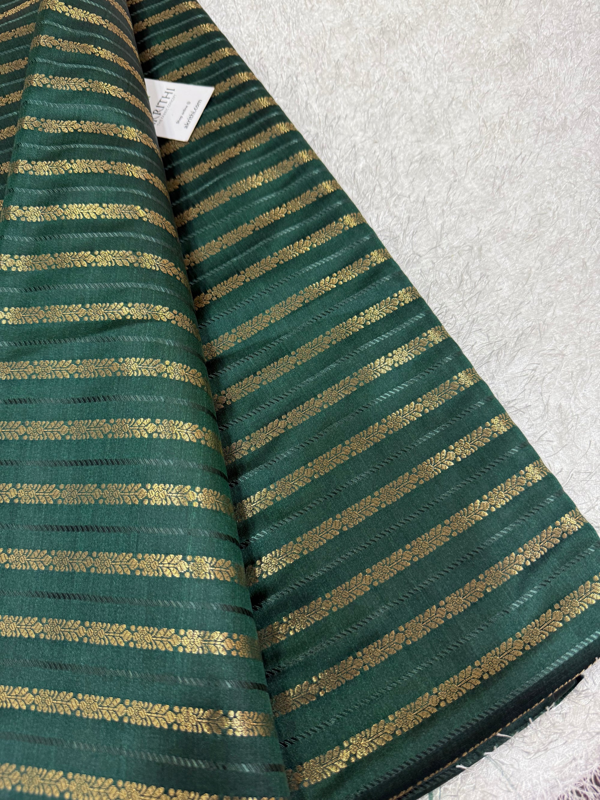 Pure Banarasi brocade fabric