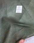 GOLD TISSUE CHECKS PURE TUSSAR SILK FABRIC