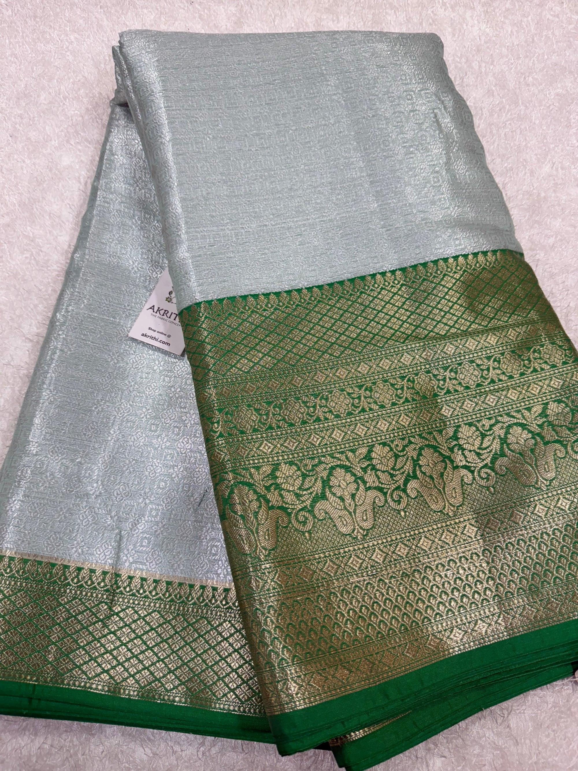Pure Banarasi brocade fabric